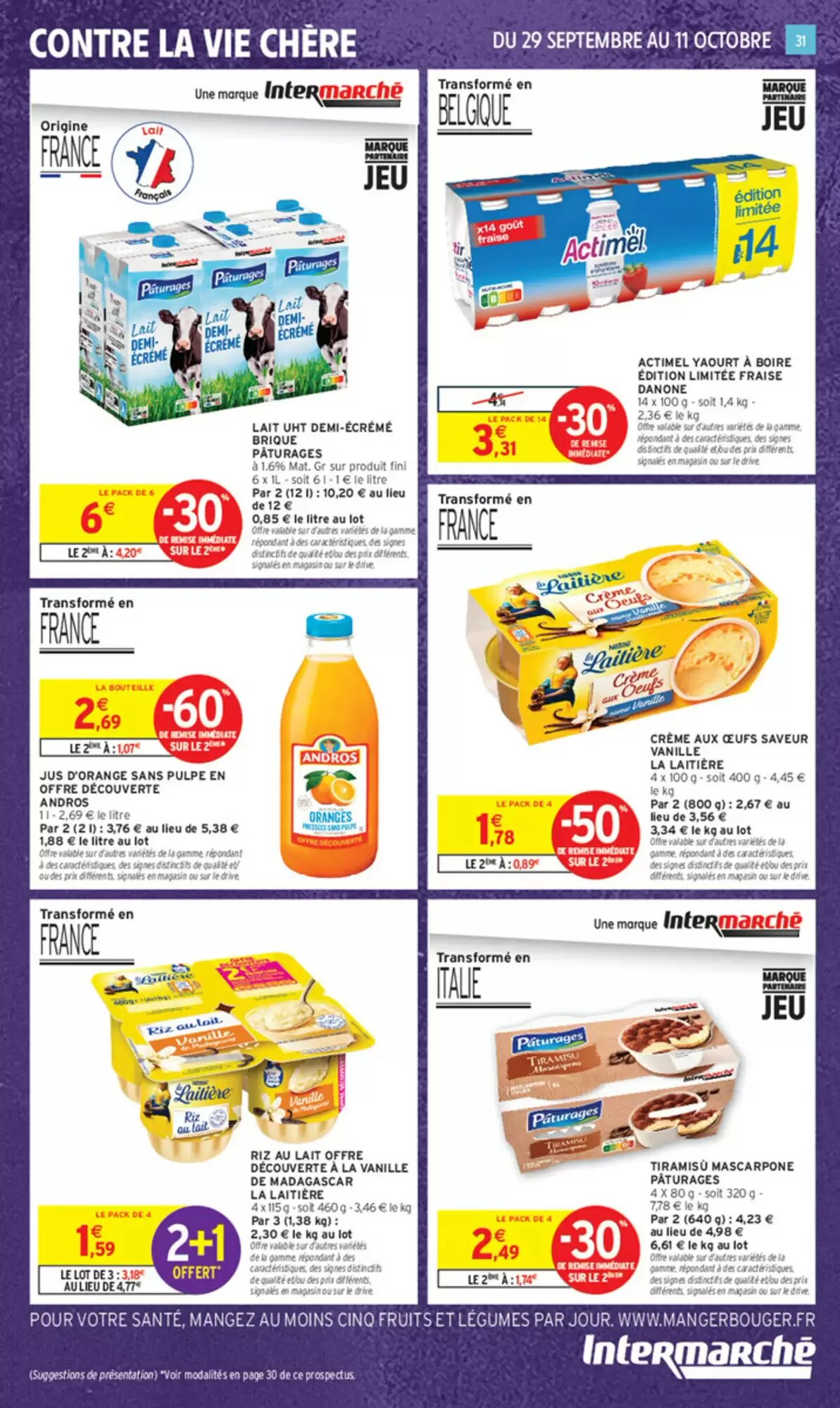 Prospectus promotionnel Intermarché valable à partir du 29/09/2026 - Page 23.