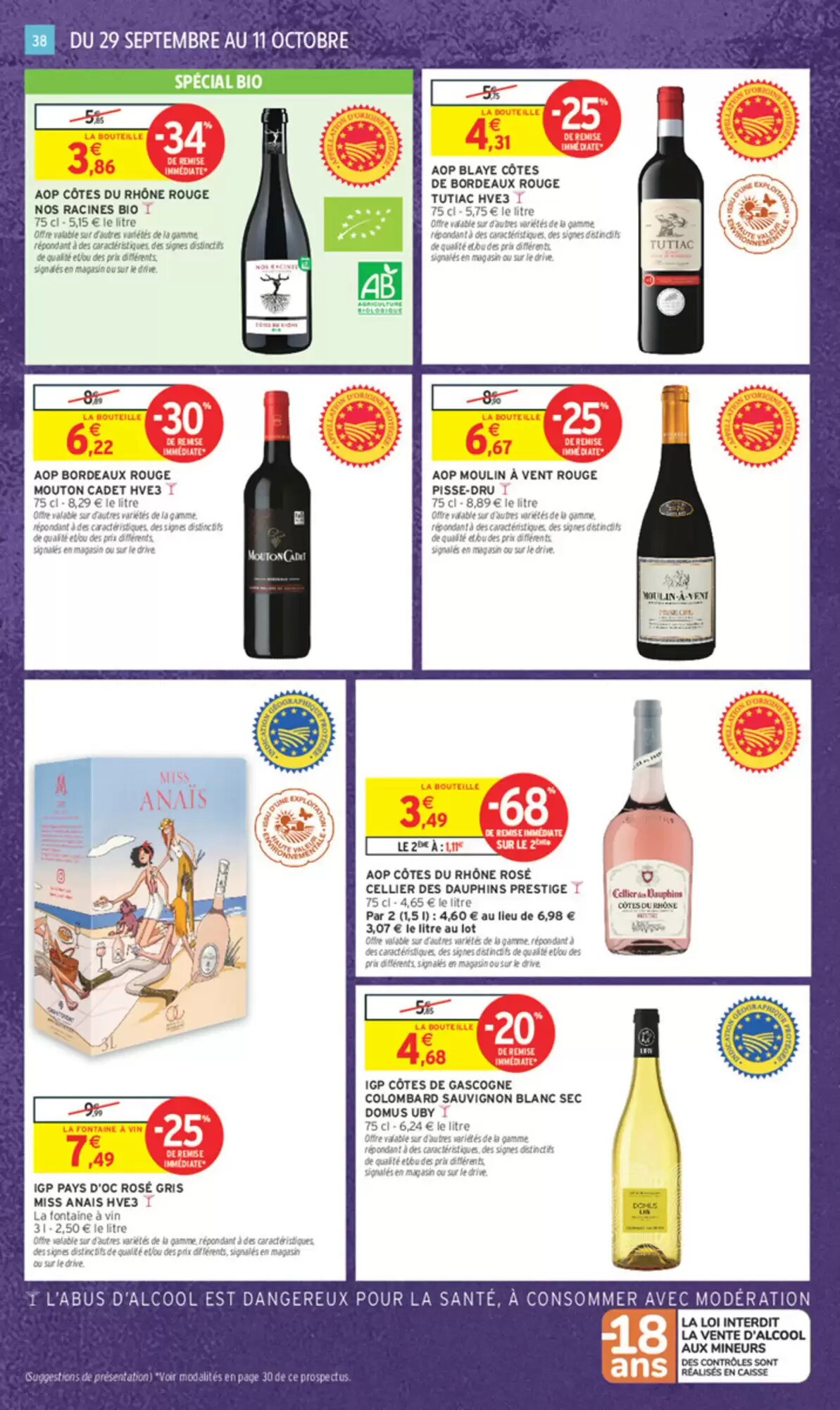 Prospectus promotionnel Intermarché valable à partir du 29/09/2026 - Page 30.