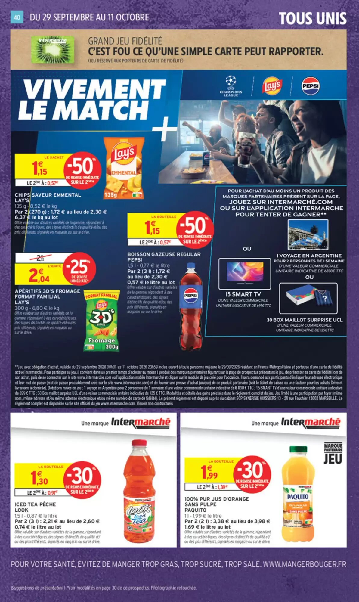 Prospectus promotionnel Intermarché valable à partir du 29/09/2026 - Page 32.