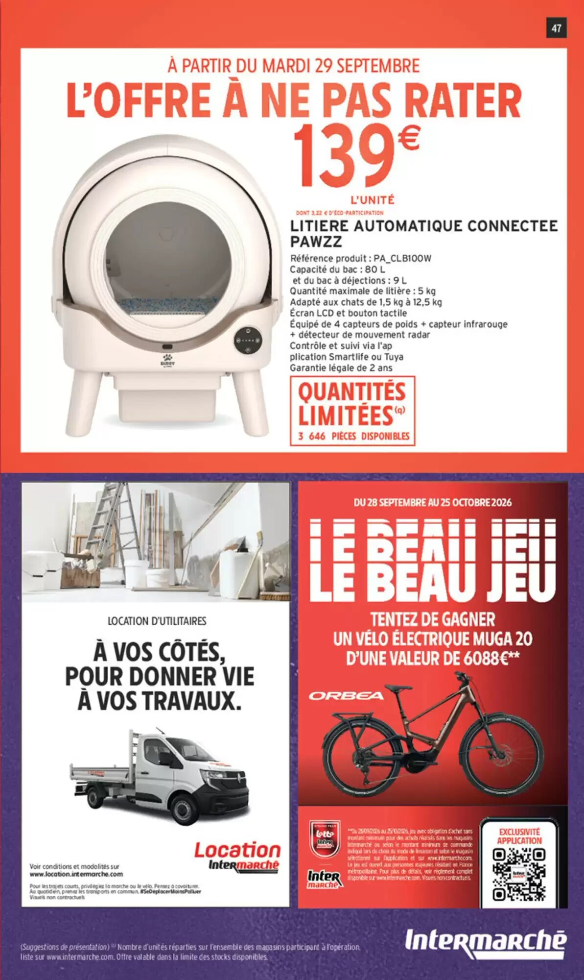 Prospectus promotionnel Intermarché valable à partir du 29/09/2026 - Page 39.