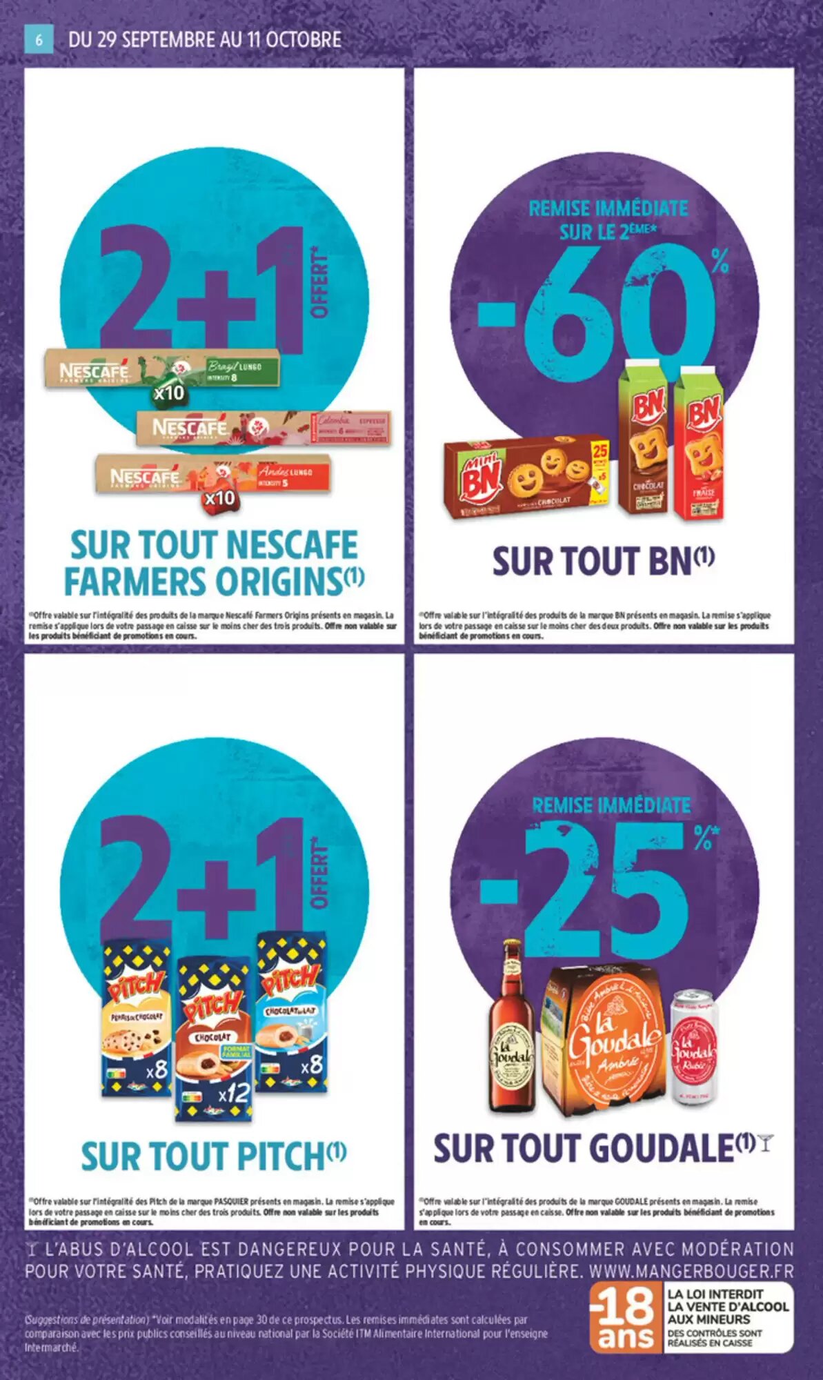 Prospectus promotionnel Intermarché valable à partir du 29/09/2026 - Page 6.