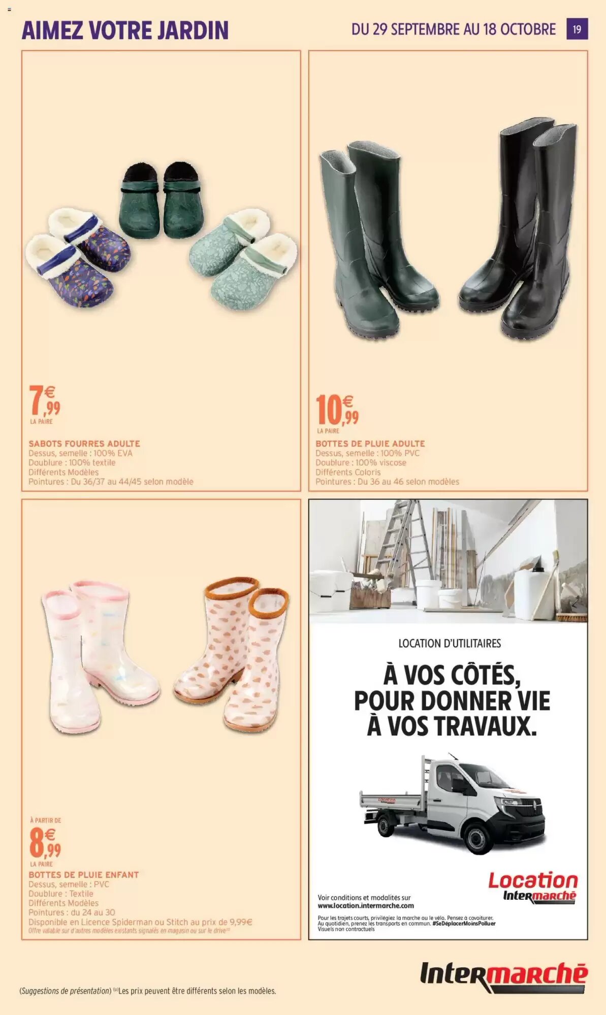 Prospectus promotionnel Intermarché valable à partir du 29/09/2026 - Page 19.