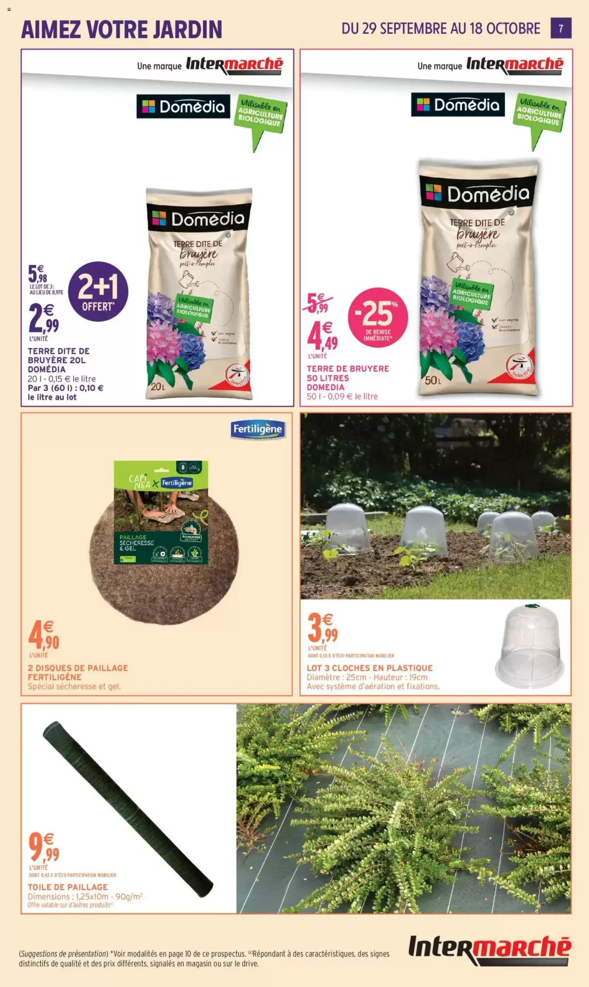 Prospectus promotionnel Intermarché valable à partir du 29/09/2026 - Page 7.