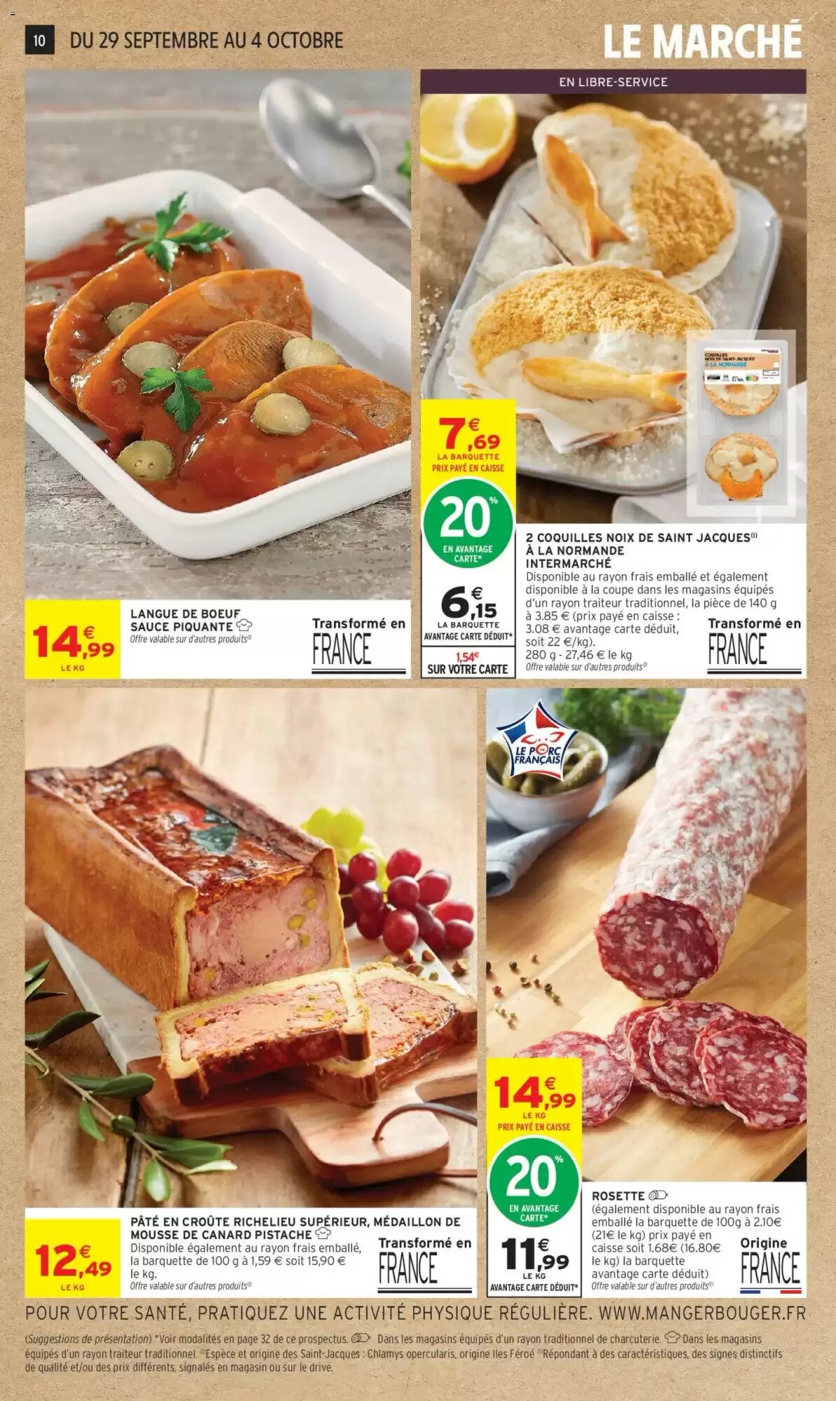 Prospectus promotionnel Intermarché valable à partir du 29/09/2026 - Page 10.