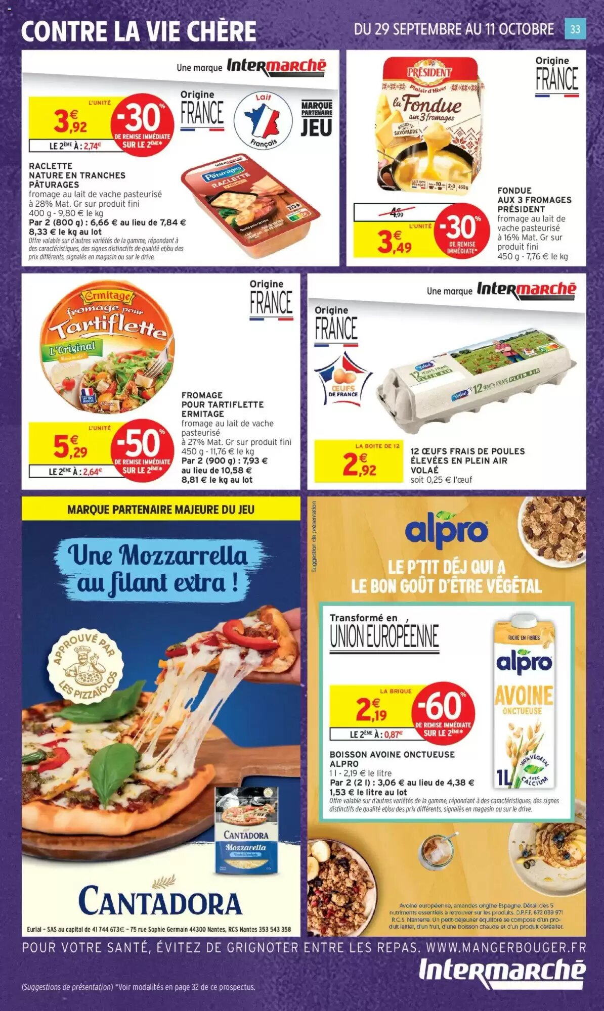 Prospectus promotionnel Intermarché valable à partir du 29/09/2026 - Page 25.