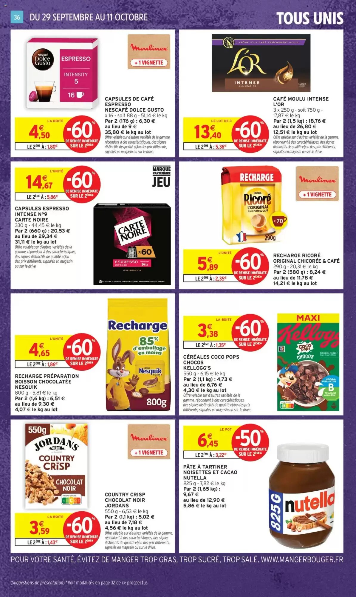 Prospectus promotionnel Intermarché valable à partir du 29/09/2026 - Page 28.