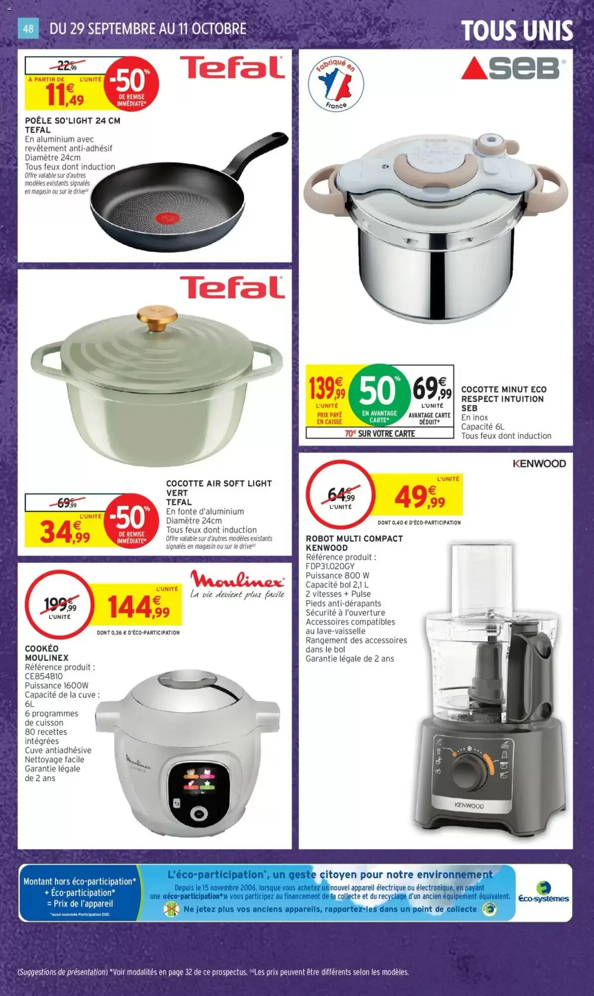 Prospectus promotionnel Intermarché valable à partir du 29/09/2026 - Page 40.