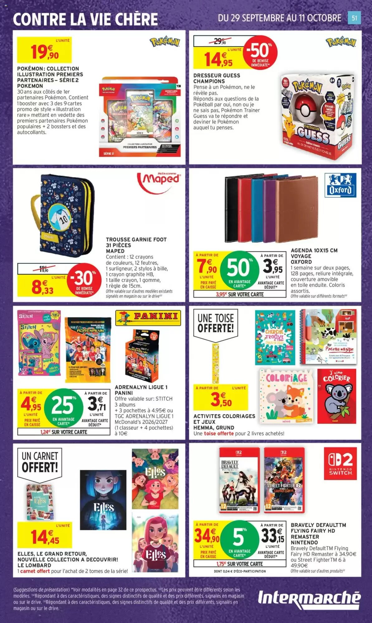 Prospectus promotionnel Intermarché valable à partir du 29/09/2026 - Page 43.