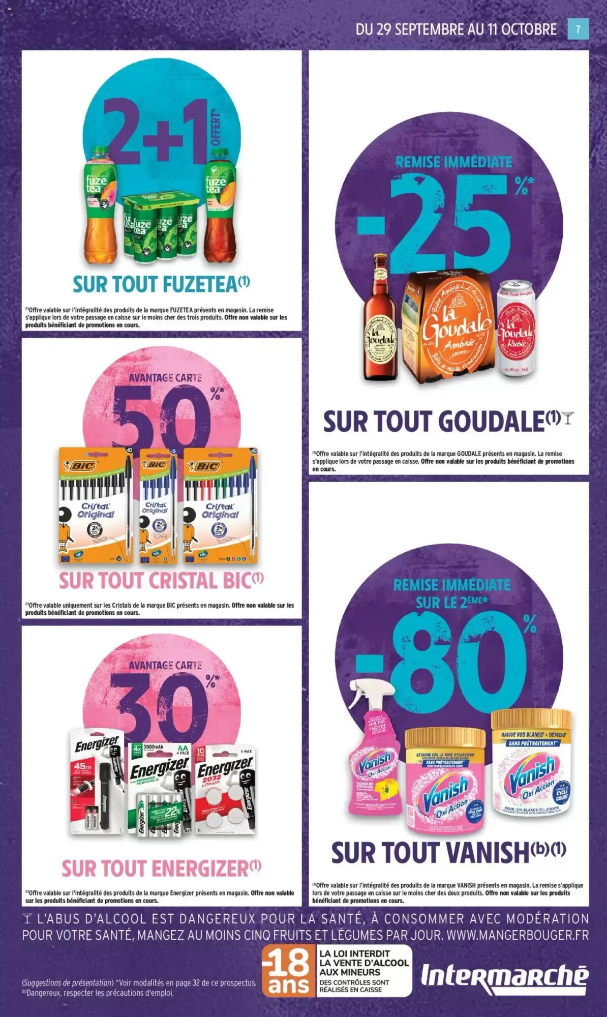 Prospectus promotionnel Intermarché valable à partir du 29/09/2026 - Page 7.