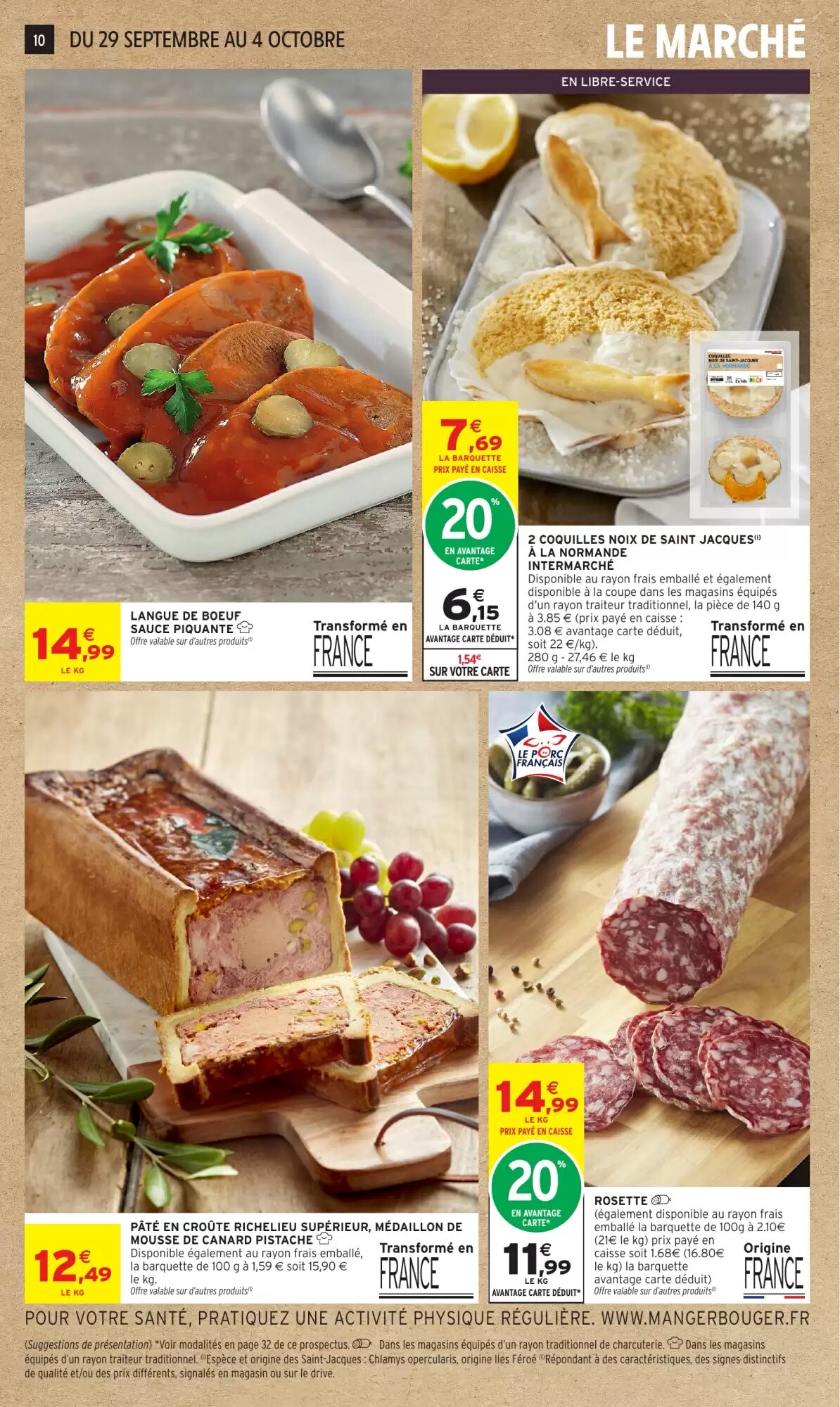 Prospectus promotionnel Intermarché Hyper valable à partir du 29/09/2026 - Page 10.