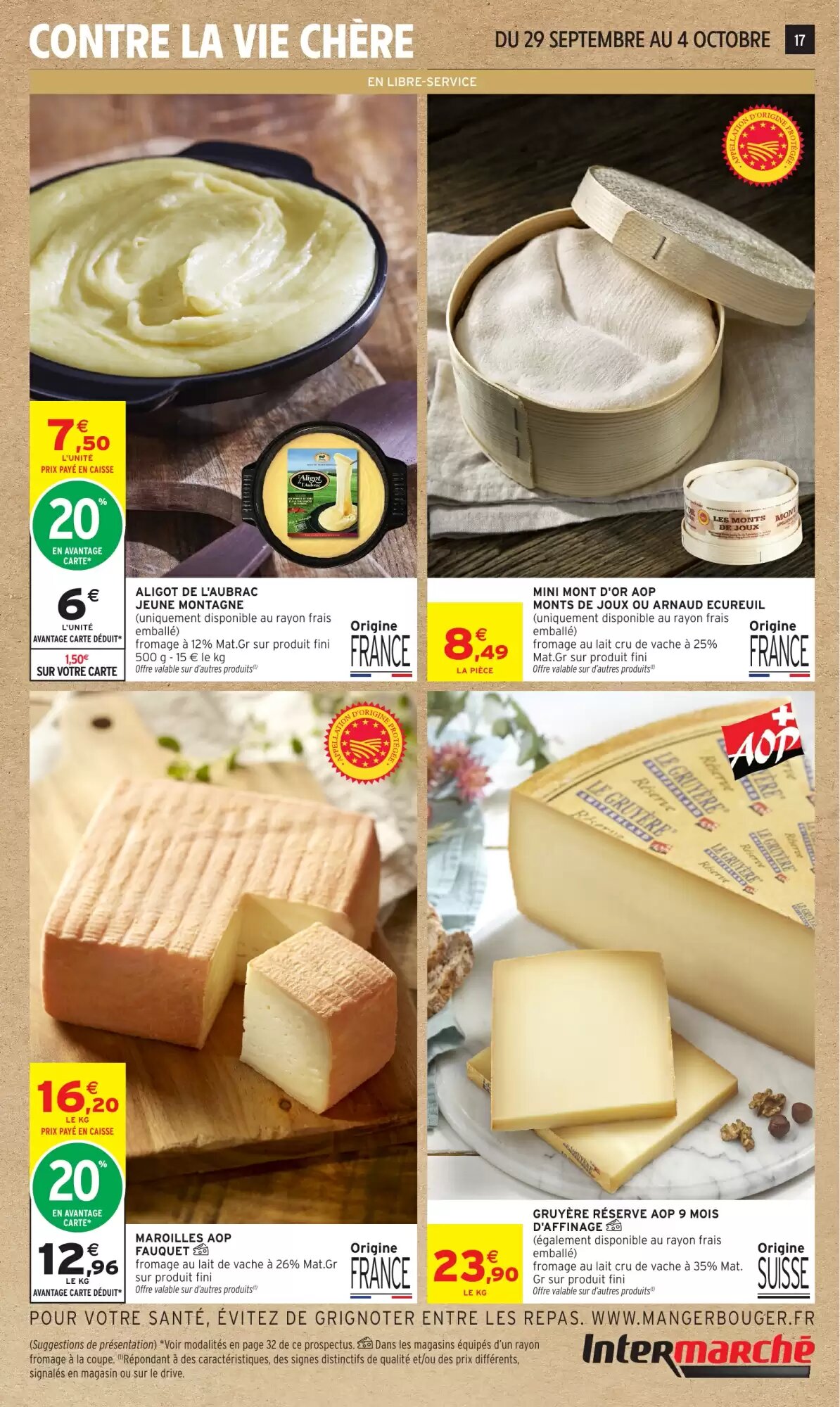 Prospectus promotionnel Intermarché Hyper valable à partir du 29/09/2026 - Page 17.