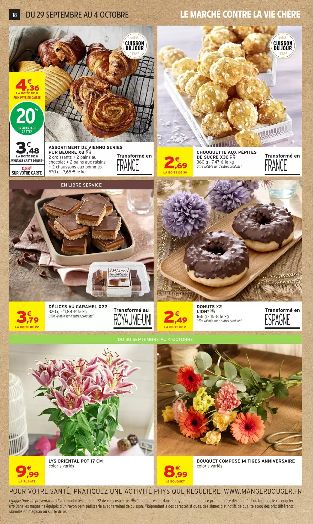 Prospectus promotionnel Intermarché Hyper valable à partir du 29/09/2026 - Page 18.