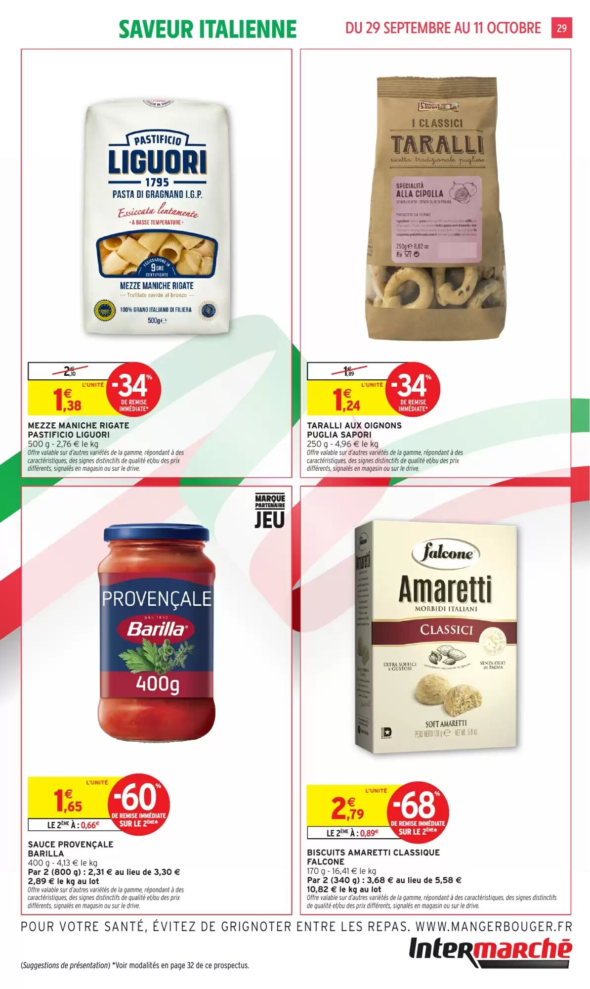 Prospectus promotionnel Intermarché Hyper valable à partir du 29/09/2026 - Page 22.