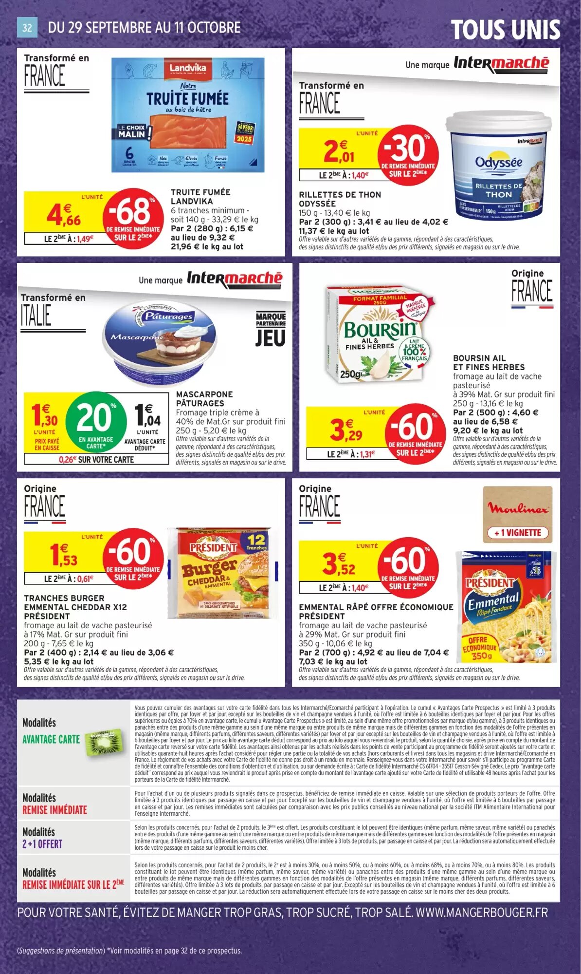 Prospectus promotionnel Intermarché Hyper valable à partir du 29/09/2026 - Page 25.
