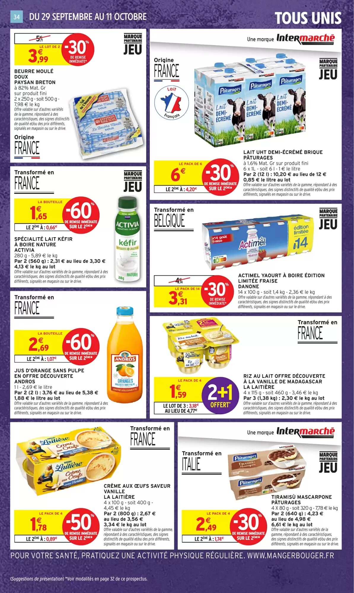 Prospectus promotionnel Intermarché Hyper valable à partir du 29/09/2026 - Page 27.