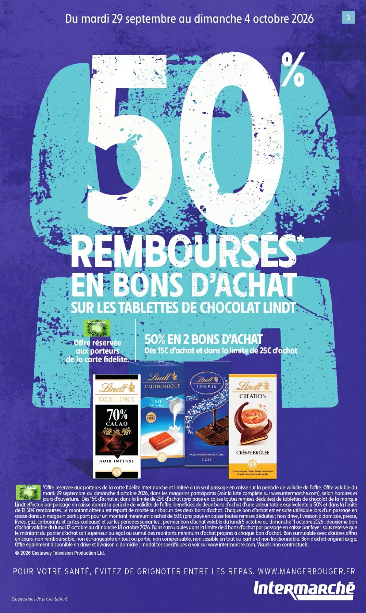 Prospectus promotionnel Intermarché Hyper valable à partir du 29/09/2026 - Page 3.