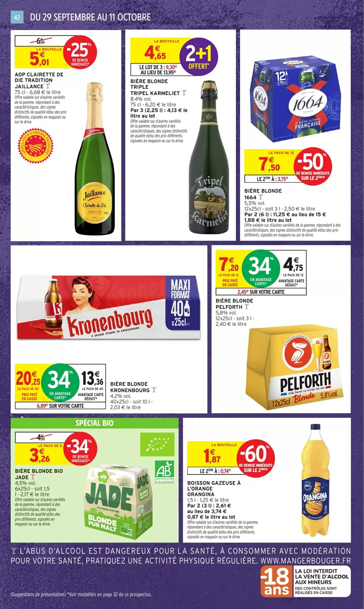 Prospectus promotionnel Intermarché Hyper valable à partir du 29/09/2026 - Page 35.