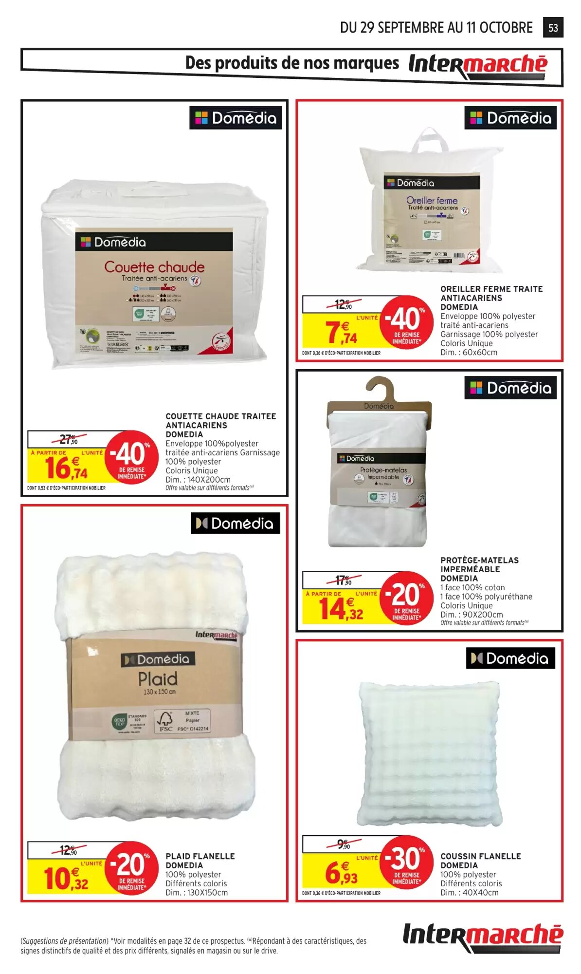 Prospectus promotionnel Intermarché Hyper valable à partir du 29/09/2026 - Page 46.