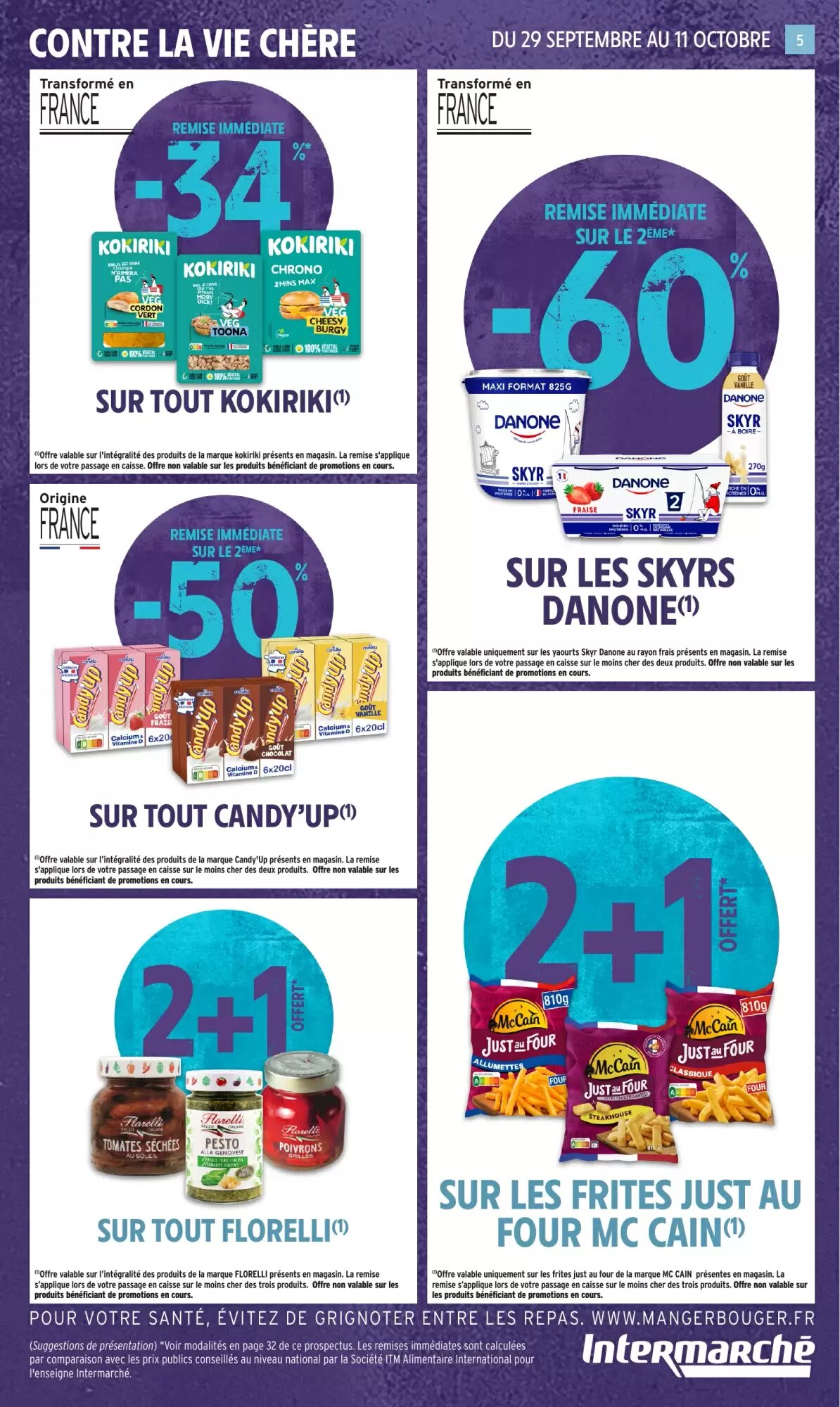 Prospectus promotionnel Intermarché Hyper valable à partir du 29/09/2026 - Page 5.