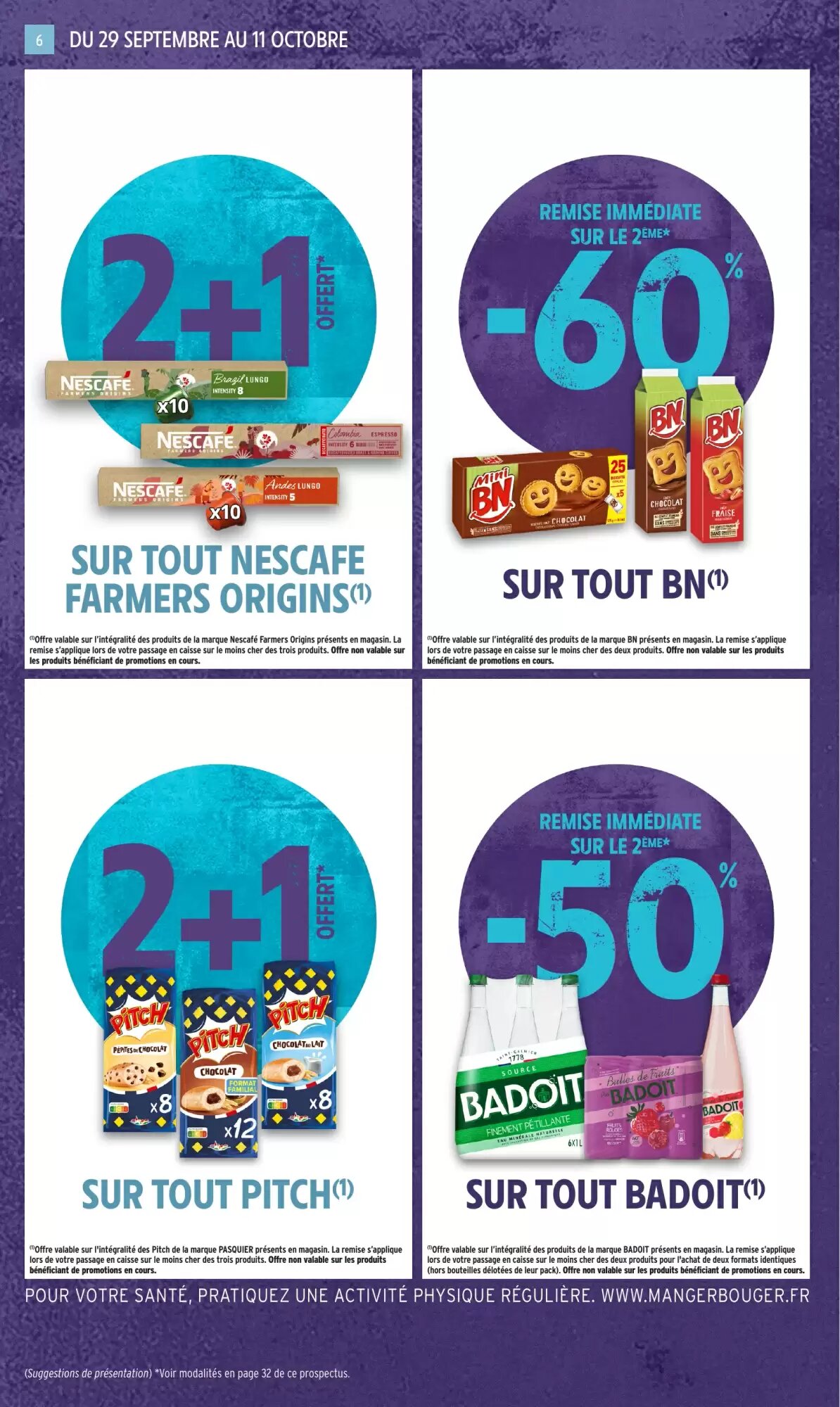 Prospectus promotionnel Intermarché Hyper valable à partir du 29/09/2026 - Page 6.