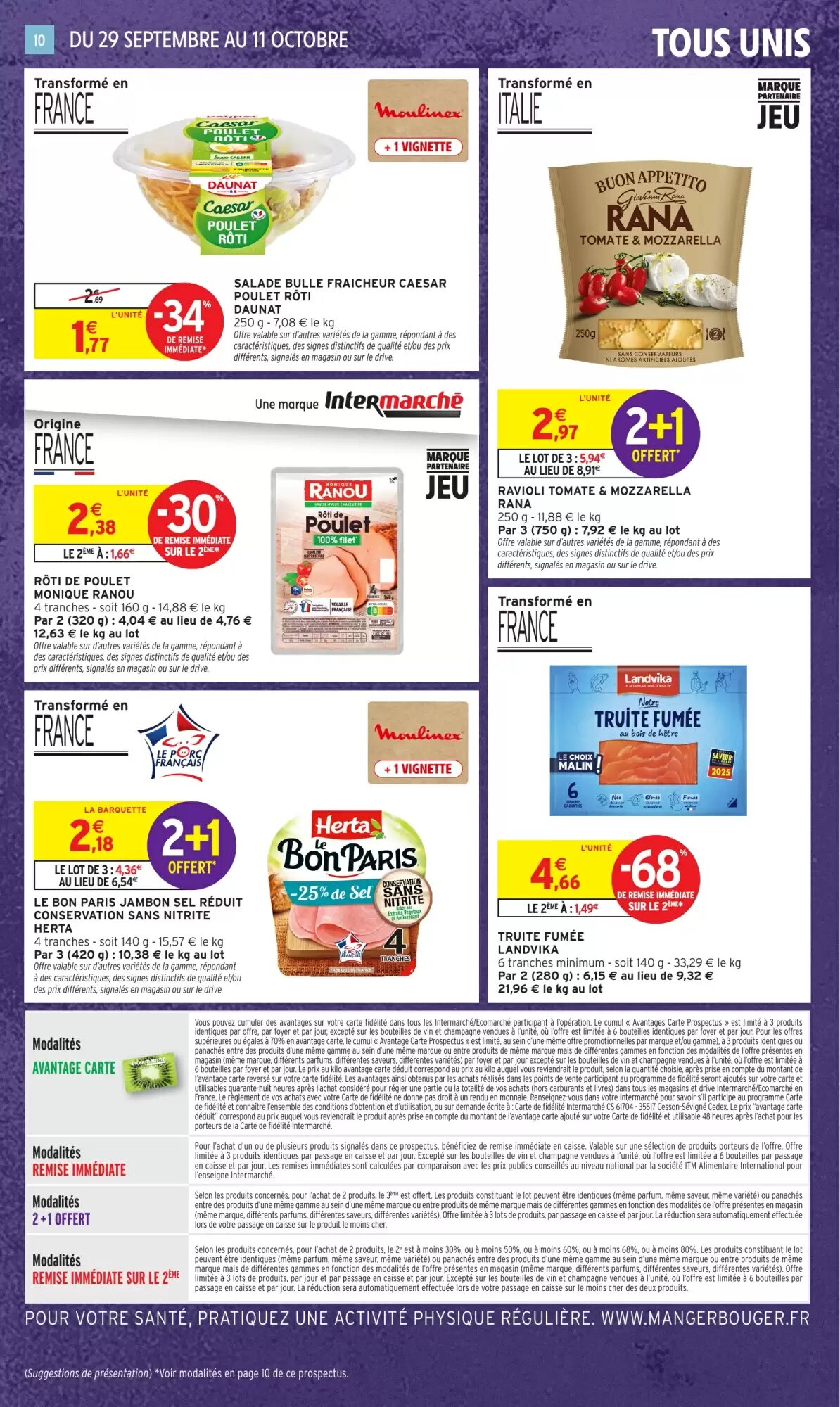 Prospectus promotionnel Intermarché valable à partir du 29/09/2026 - Page 10.