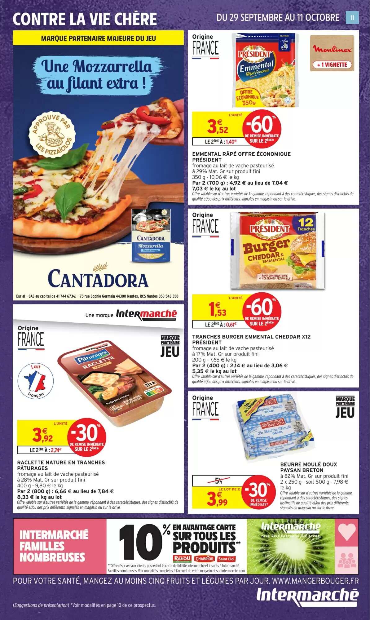 Prospectus promotionnel Intermarché valable à partir du 29/09/2026 - Page 11.
