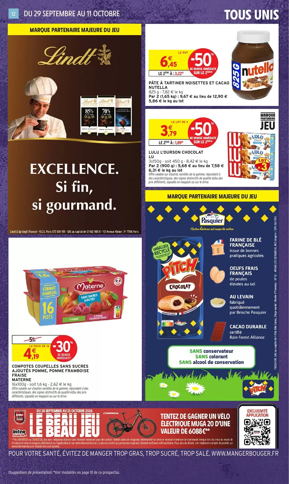 Prospectus promotionnel Intermarché valable à partir du 29/09/2026 - Page 12.