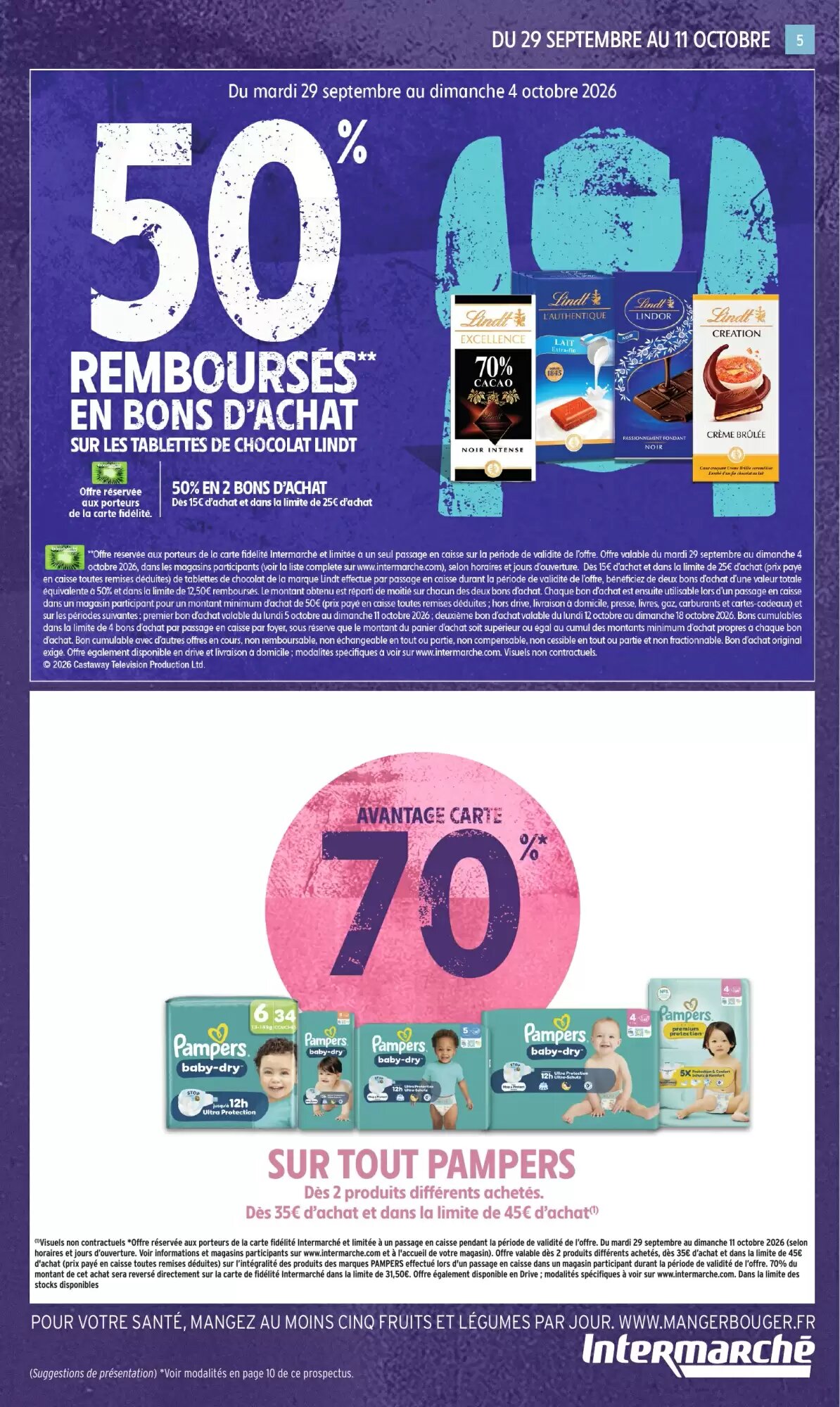 Prospectus promotionnel Intermarché valable à partir du 29/09/2026 - Page 5.