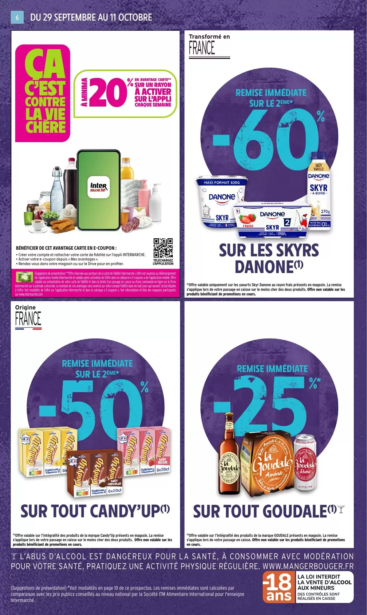 Prospectus promotionnel Intermarché valable à partir du 29/09/2026 - Page 6.