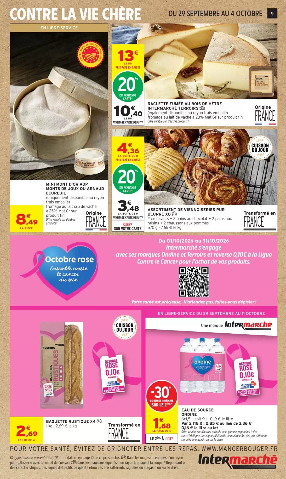 Prospectus promotionnel Intermarché valable à partir du 29/09/2026 - Page 9.