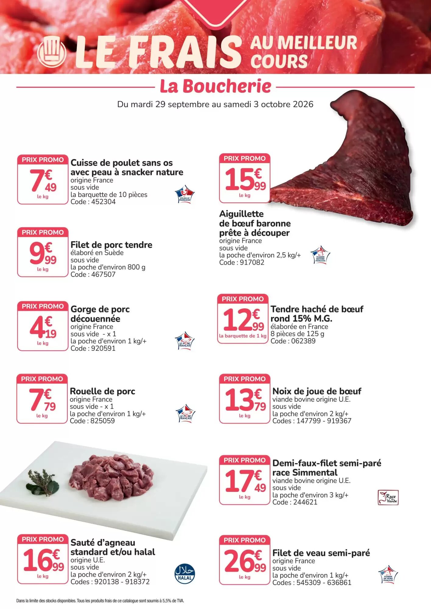 Prospectus promotionnel Promocash valable à partir du 29/09/2026 - Page 1.