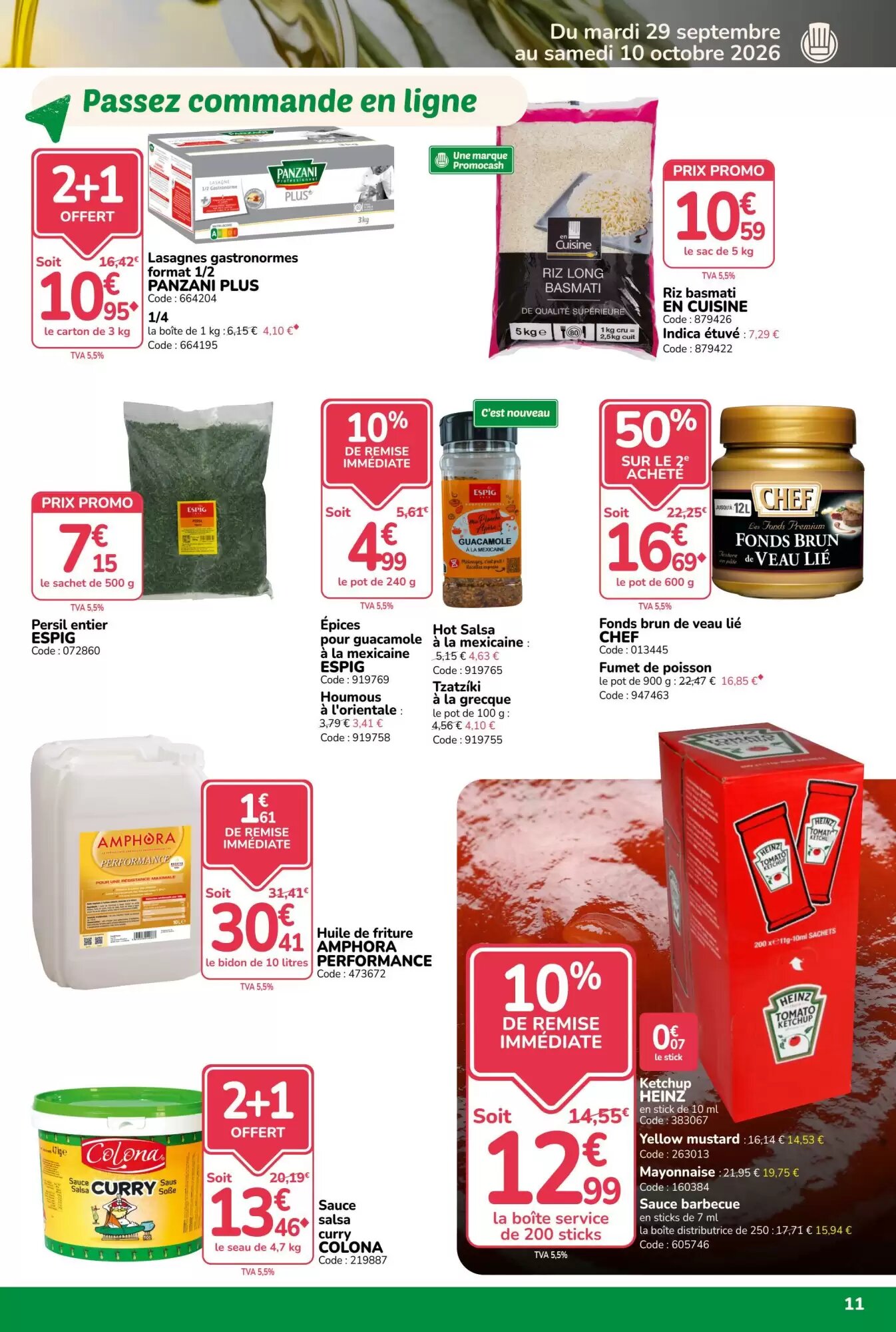 Prospectus promotionnel Promocash valable à partir du 29/09/2026 - Page 11.