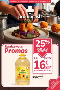Prospectus promotionnel Promocash valable à partir du 29/09/2026