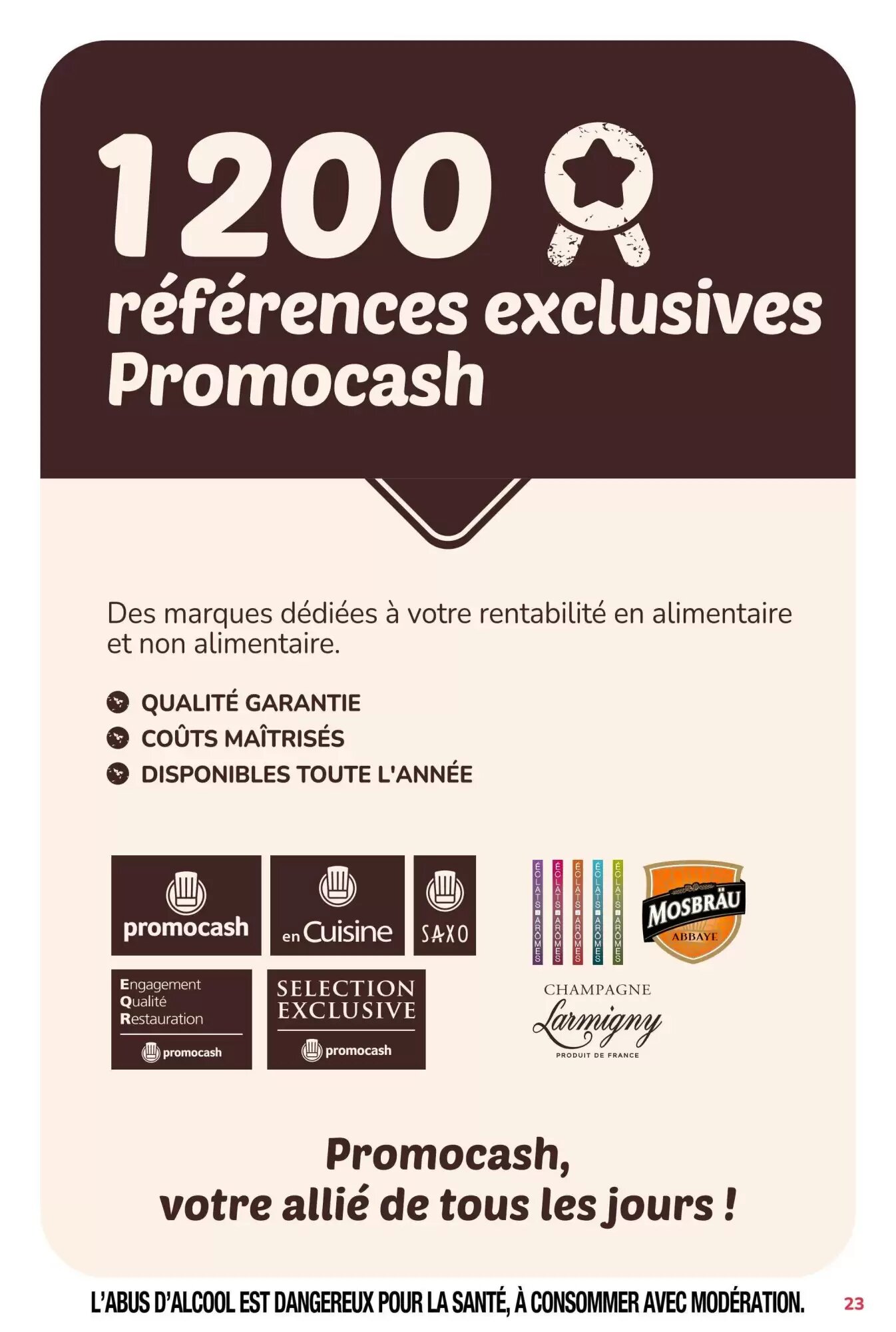 Prospectus promotionnel Promocash valable à partir du 29/09/2026 - Page 23.
