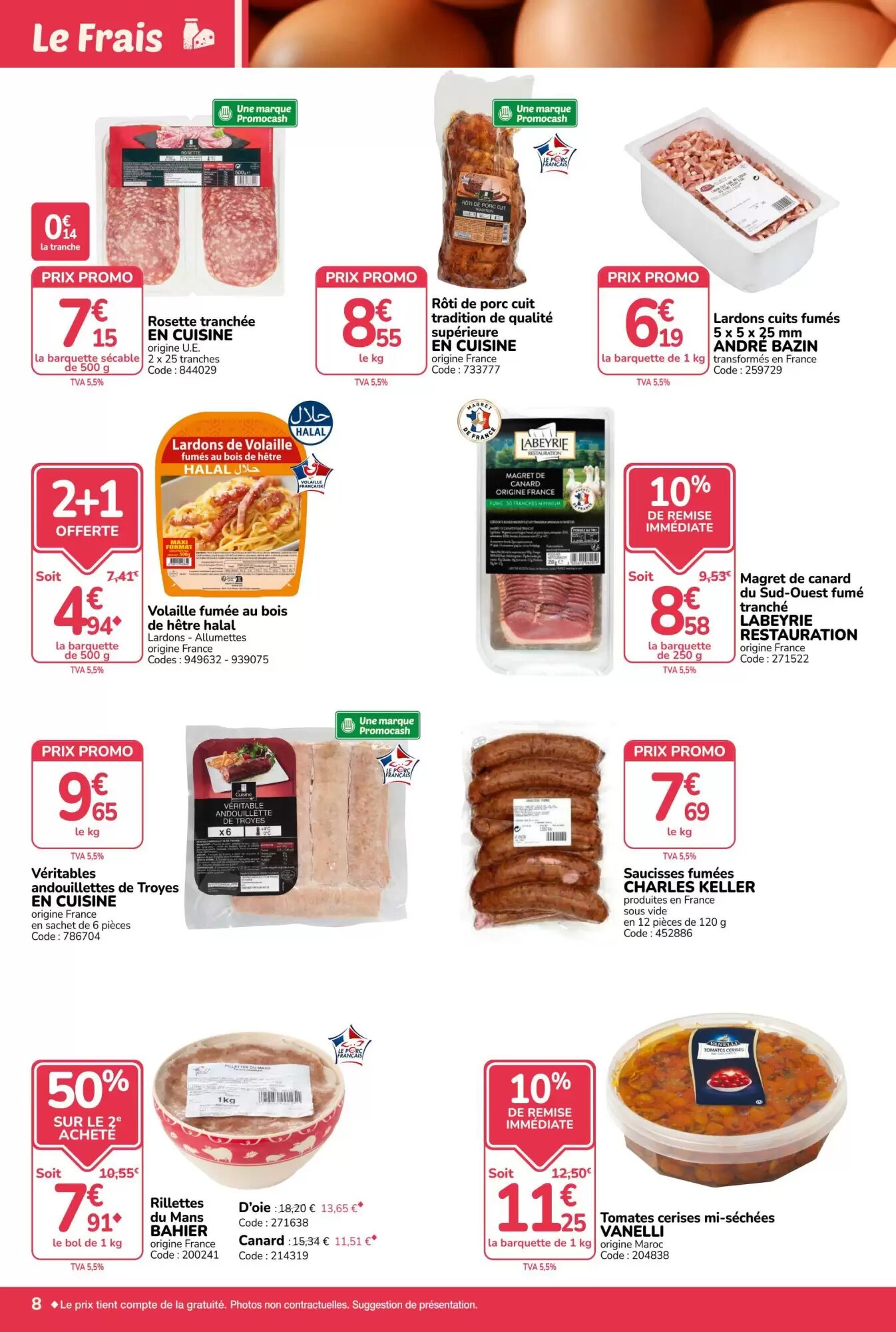 Prospectus promotionnel Promocash valable à partir du 29/09/2026 - Page 8.