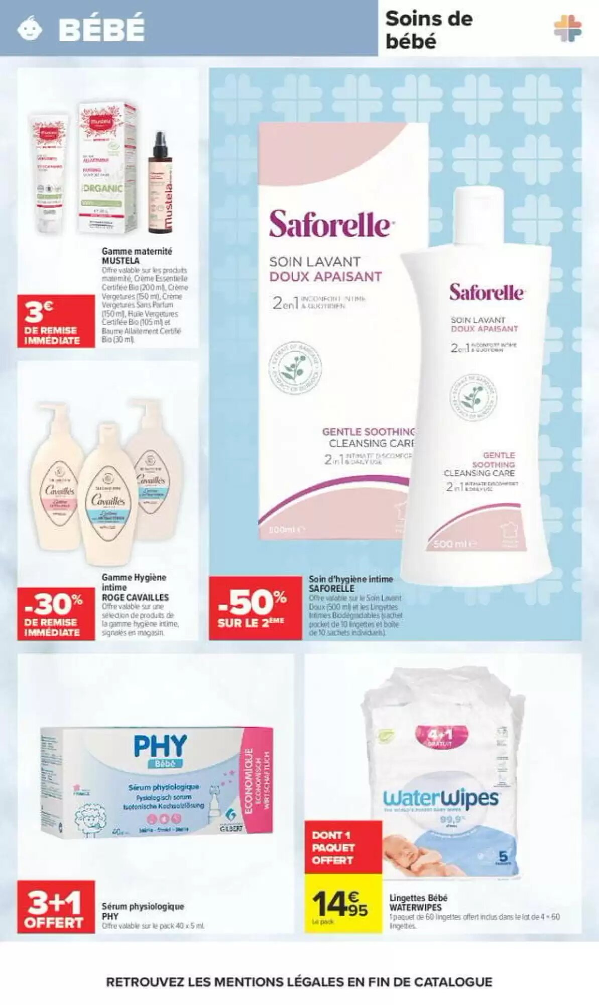 Prospectus promotionnel Carrefour maPara parapharmacie valable à partir du 29/09/2026 - Page 3.