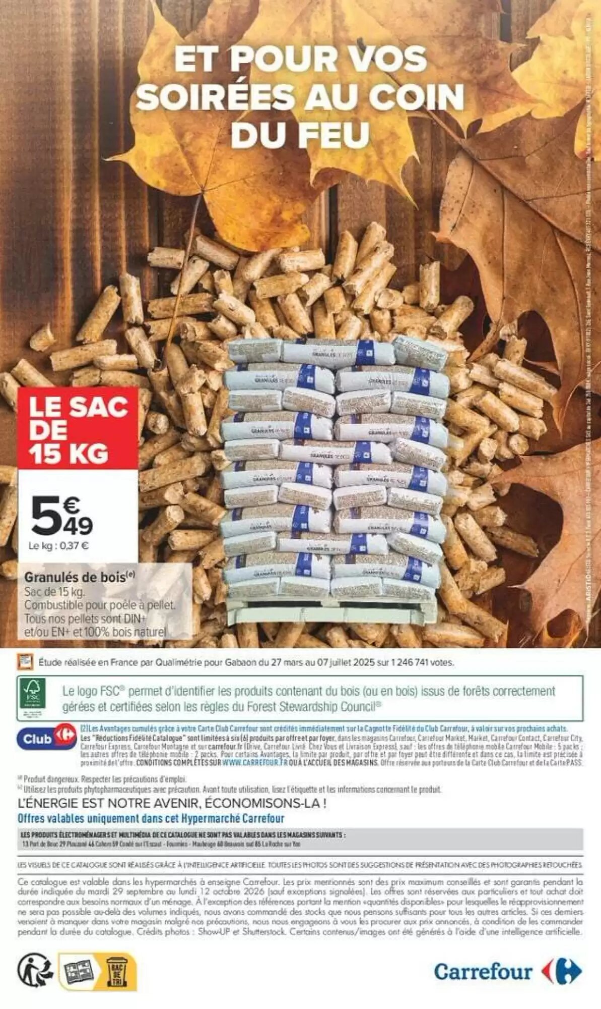 Prospectus promotionnel Carrefour valable à partir du 29/09/2026 - Page 20.