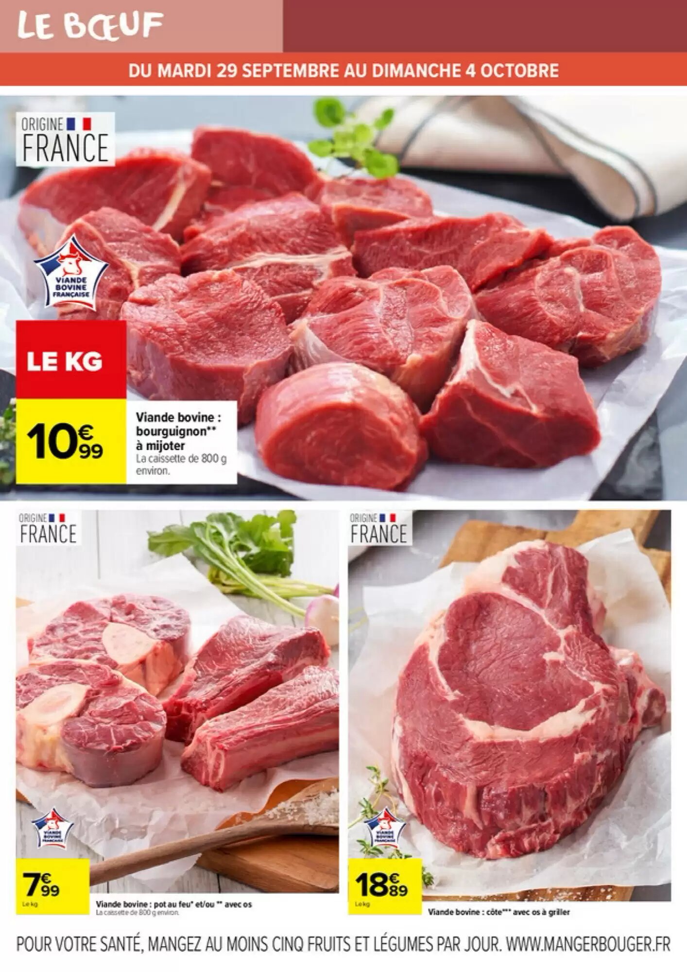 Prospectus promotionnel Carrefour Market valable à partir du 29/09/2026 - Page 2.