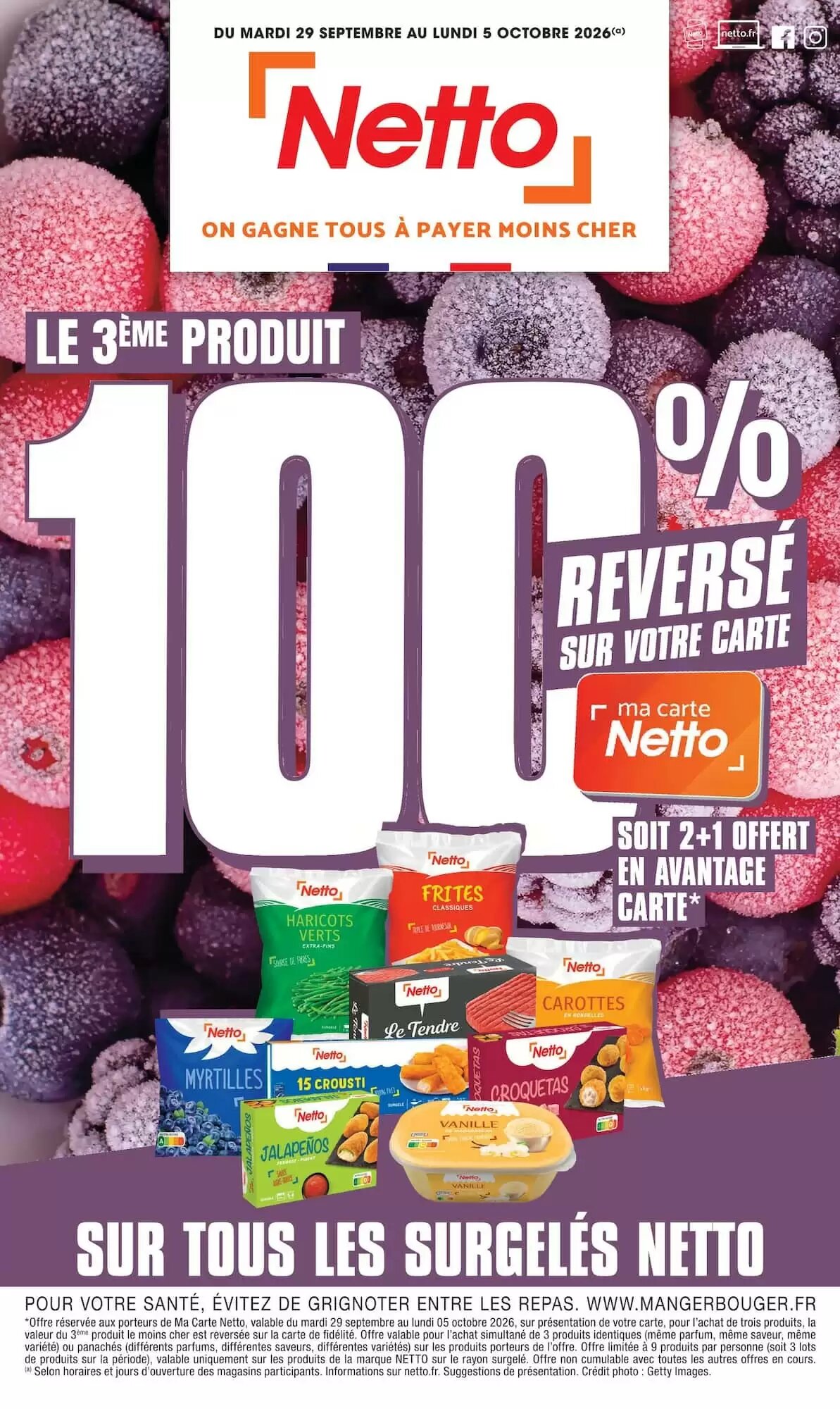 Prospectus promotionnel Netto valable à partir du 29/09/2026 - Page 1.