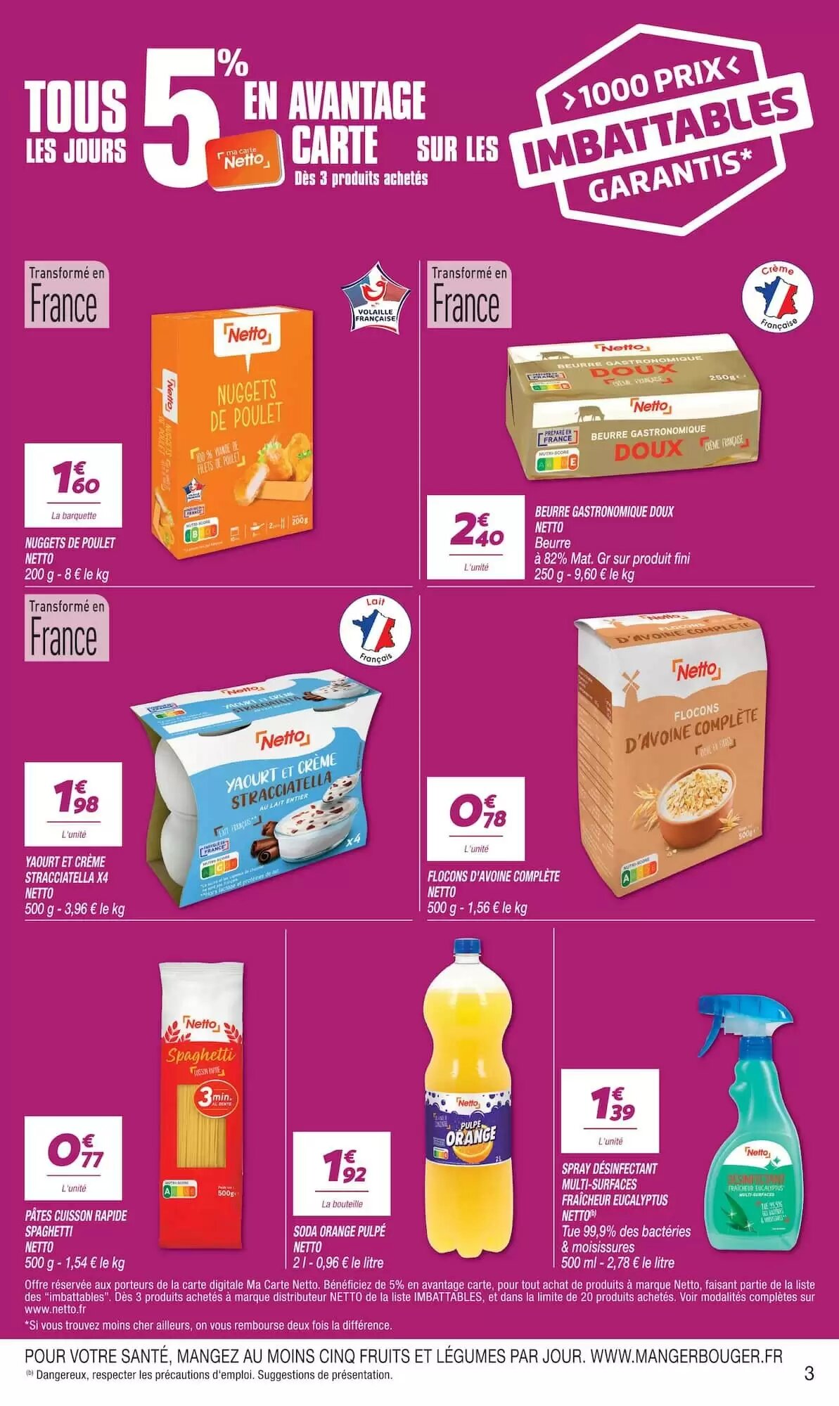 Prospectus promotionnel Netto valable à partir du 29/09/2026 - Page 3.