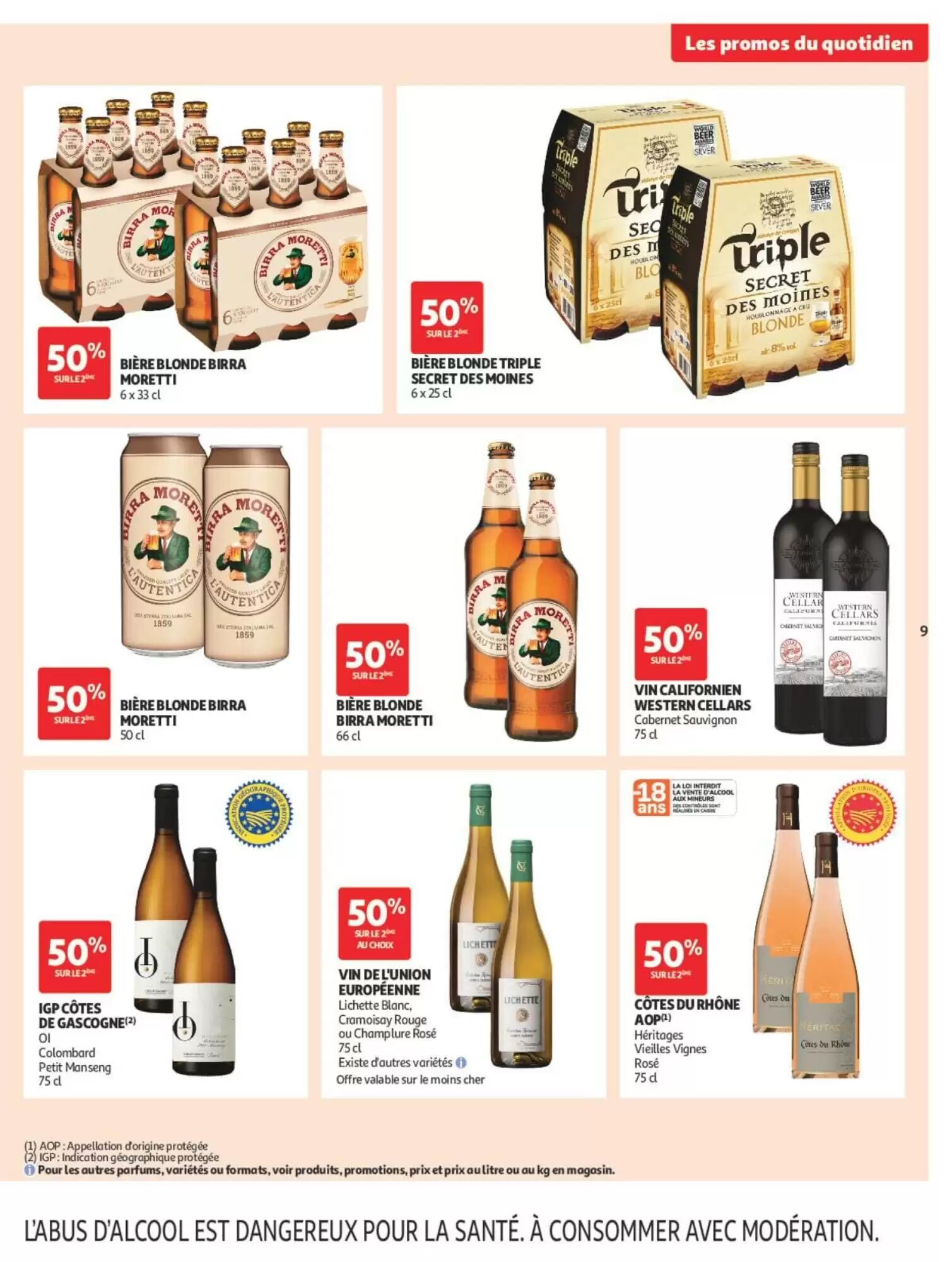 Prospectus promotionnel Auchan valable à partir du 29/09/2026 - Page 9.