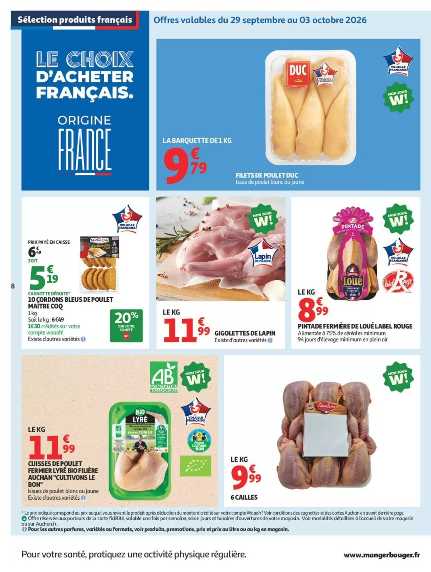 Prospectus promotionnel Auchan valable à partir du 29/09/2026 - Page 10.