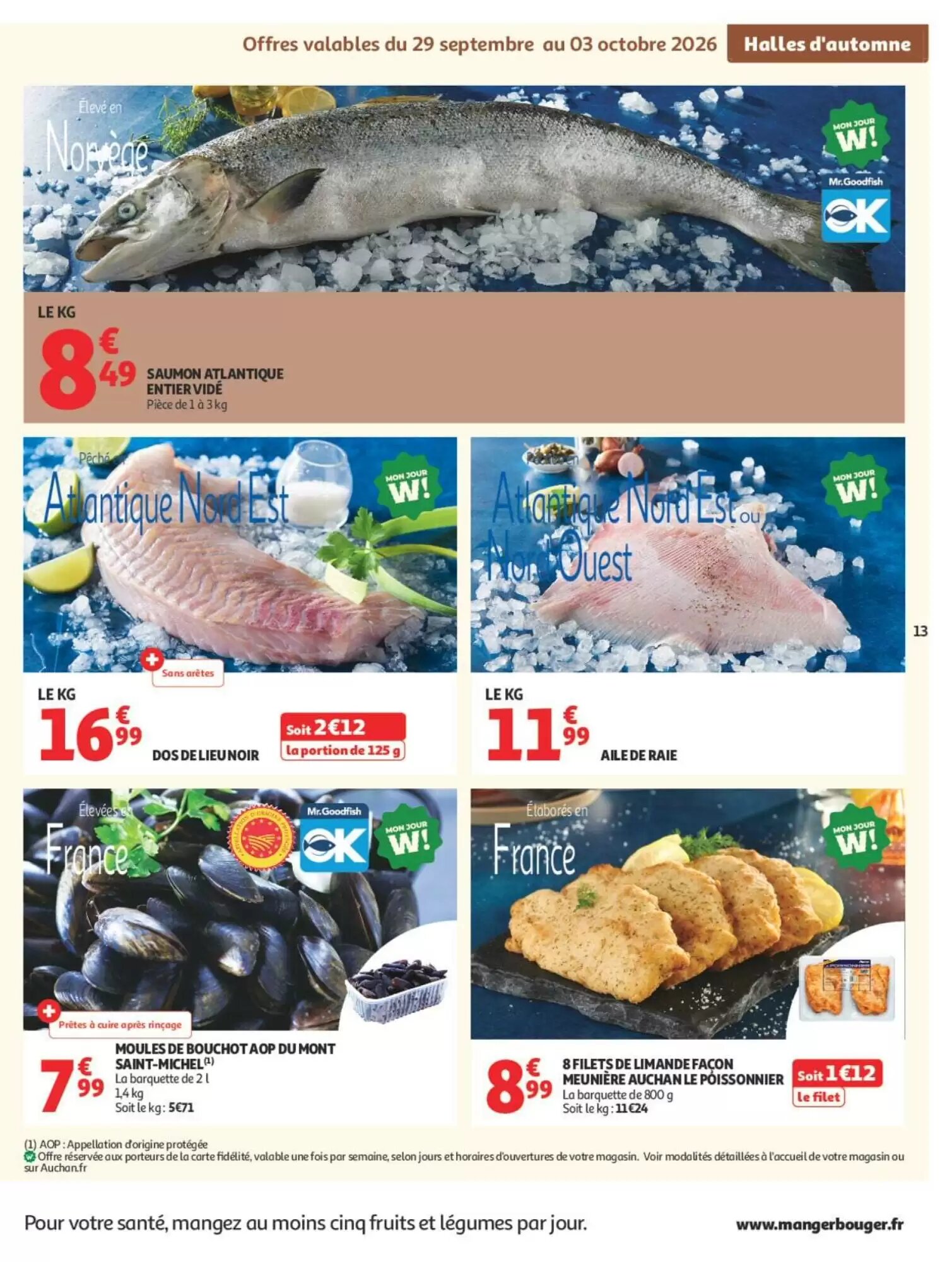 Prospectus promotionnel Auchan valable à partir du 29/09/2026 - Page 15.