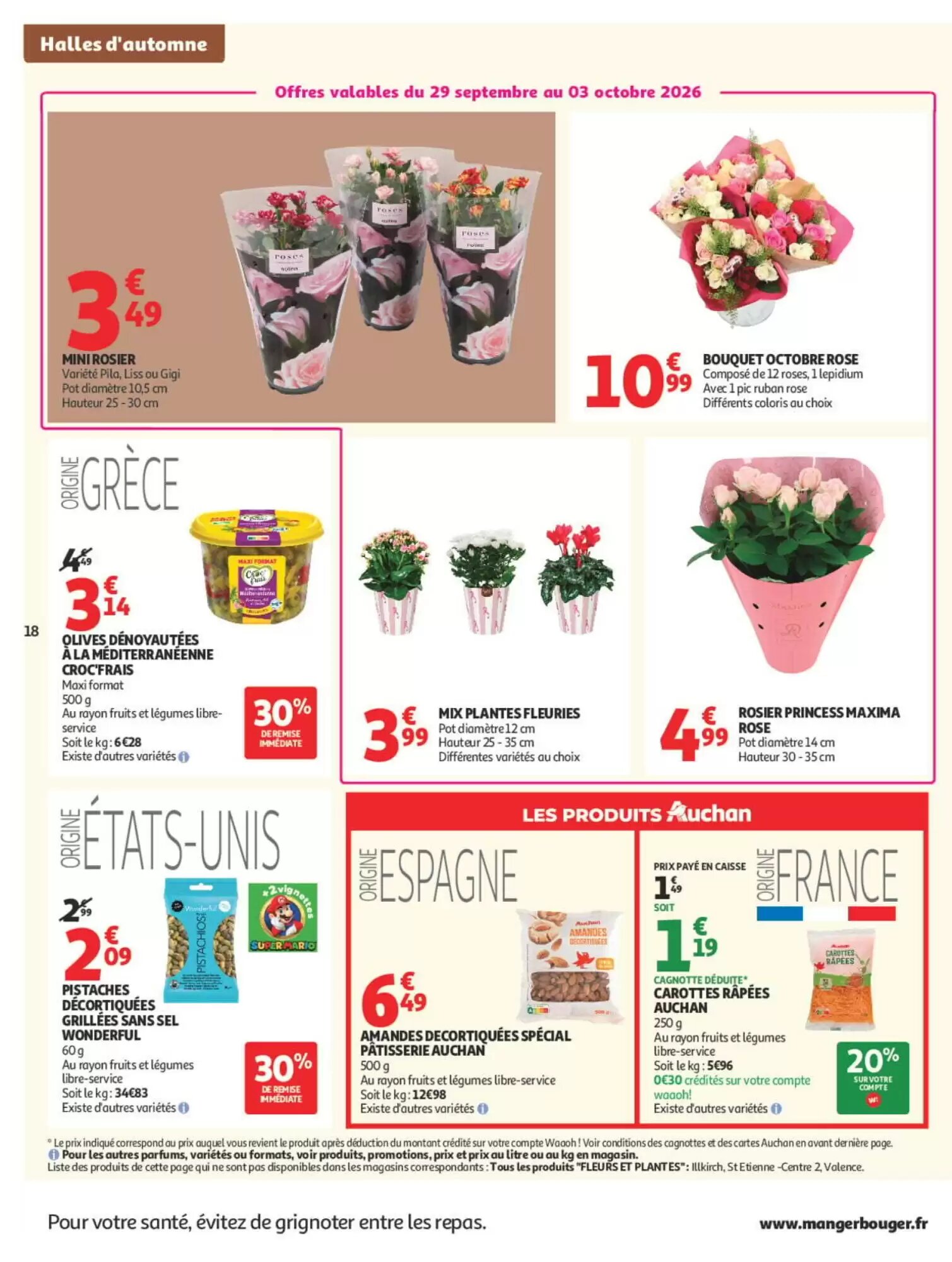 Prospectus promotionnel Auchan valable à partir du 29/09/2026 - Page 20.
