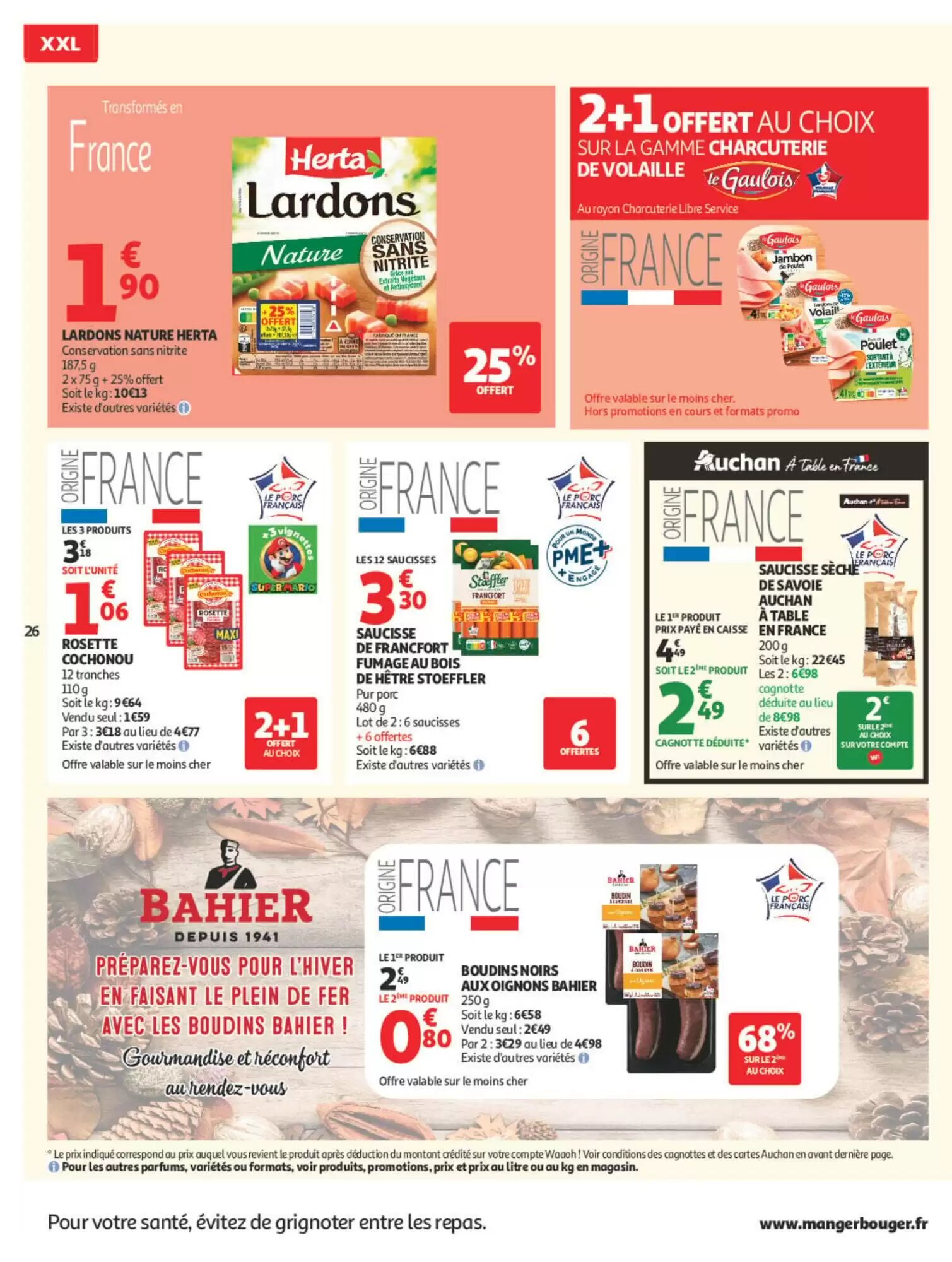 Prospectus promotionnel Auchan valable à partir du 29/09/2026 - Page 28.