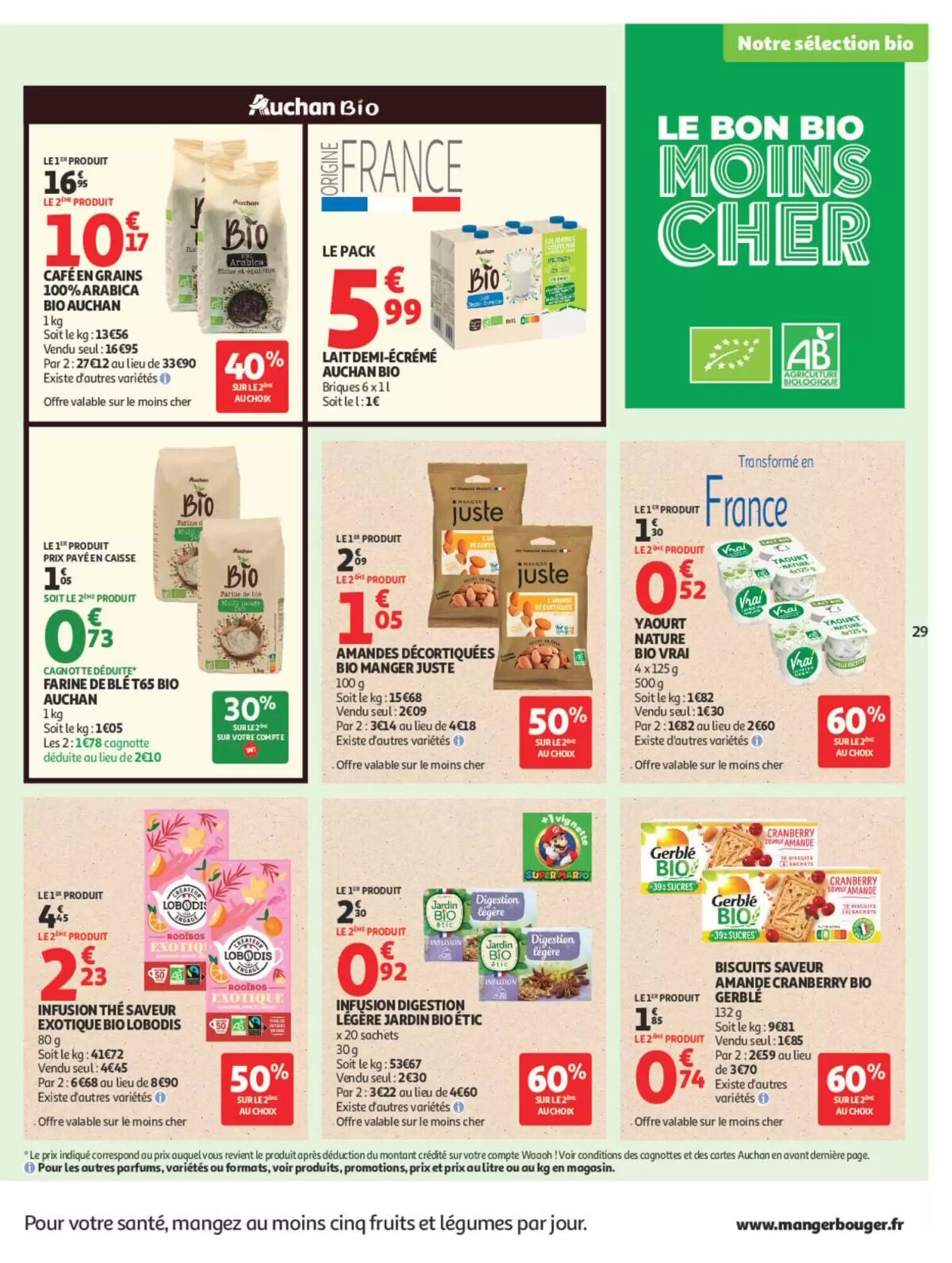 Prospectus promotionnel Auchan valable à partir du 29/09/2026 - Page 31.