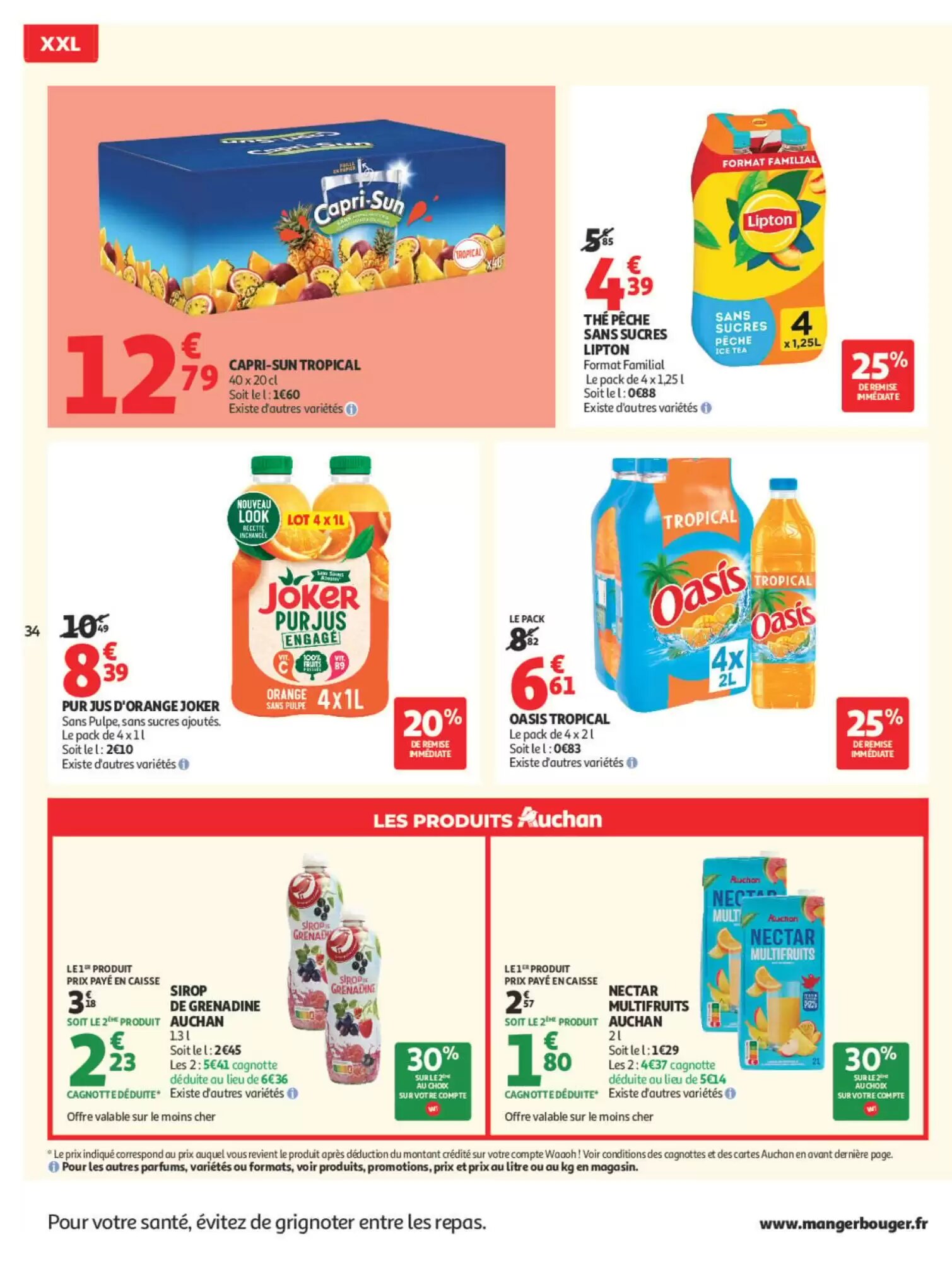 Prospectus promotionnel Auchan valable à partir du 29/09/2026 - Page 36.