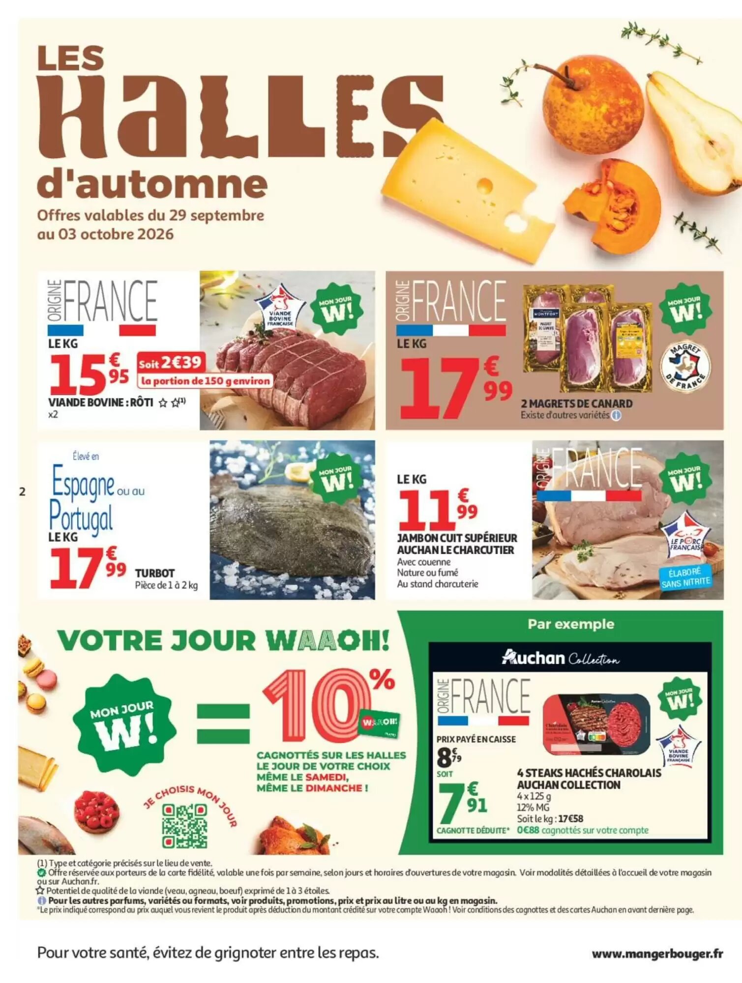 Prospectus promotionnel Auchan valable à partir du 29/09/2026 - Page 4.