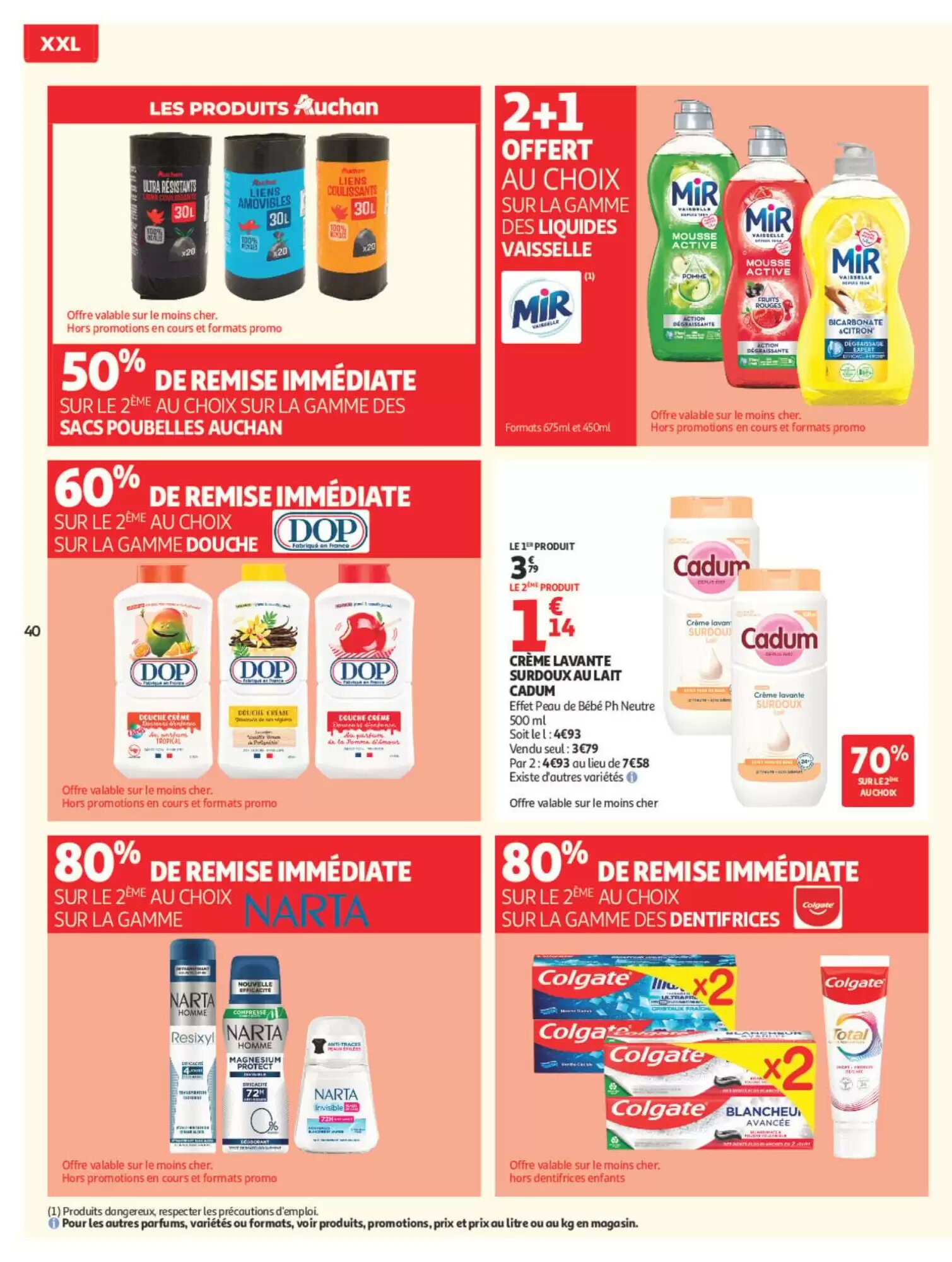 Prospectus promotionnel Auchan valable à partir du 29/09/2026 - Page 42.