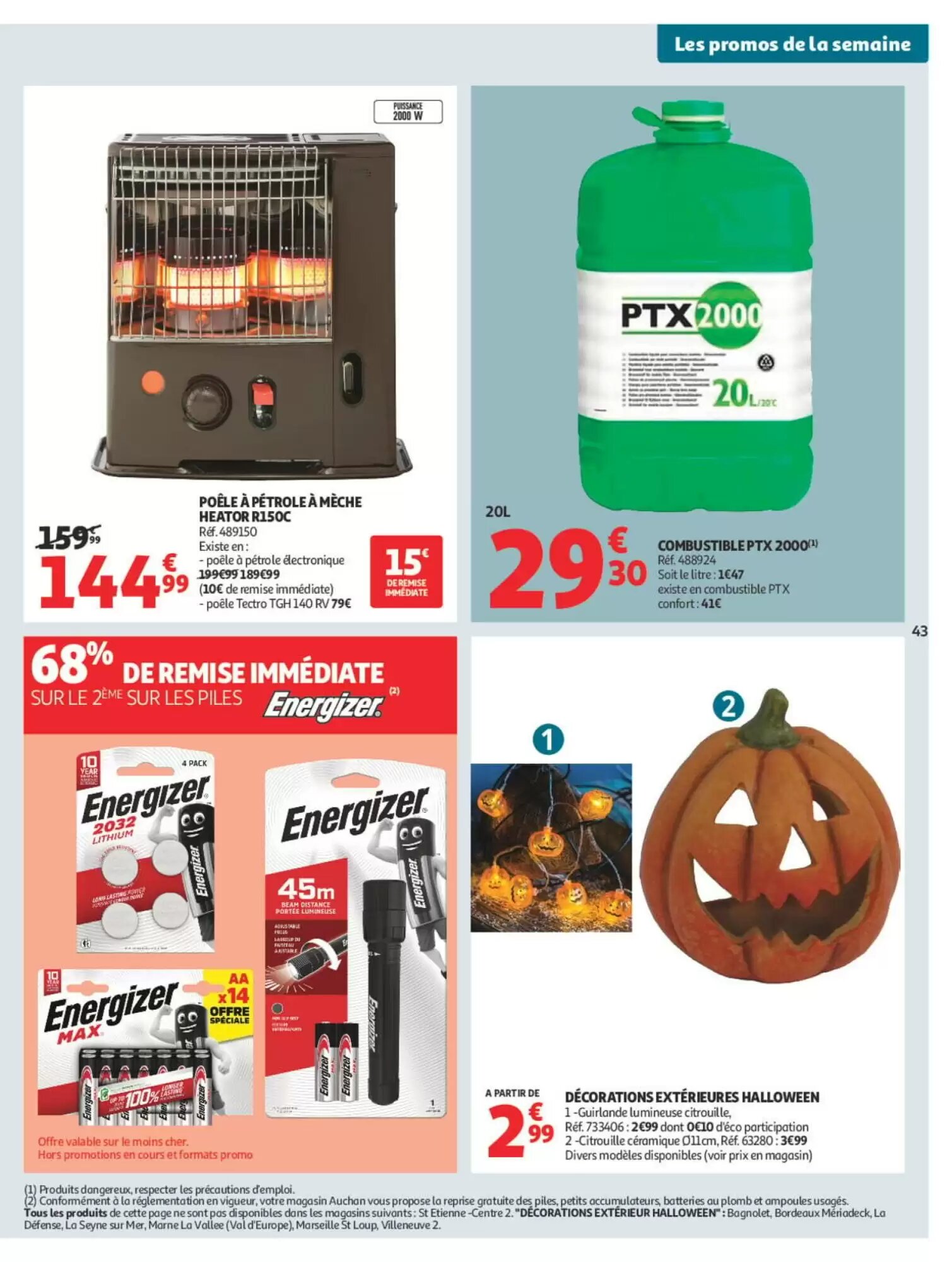 Prospectus promotionnel Auchan valable à partir du 29/09/2026 - Page 45.